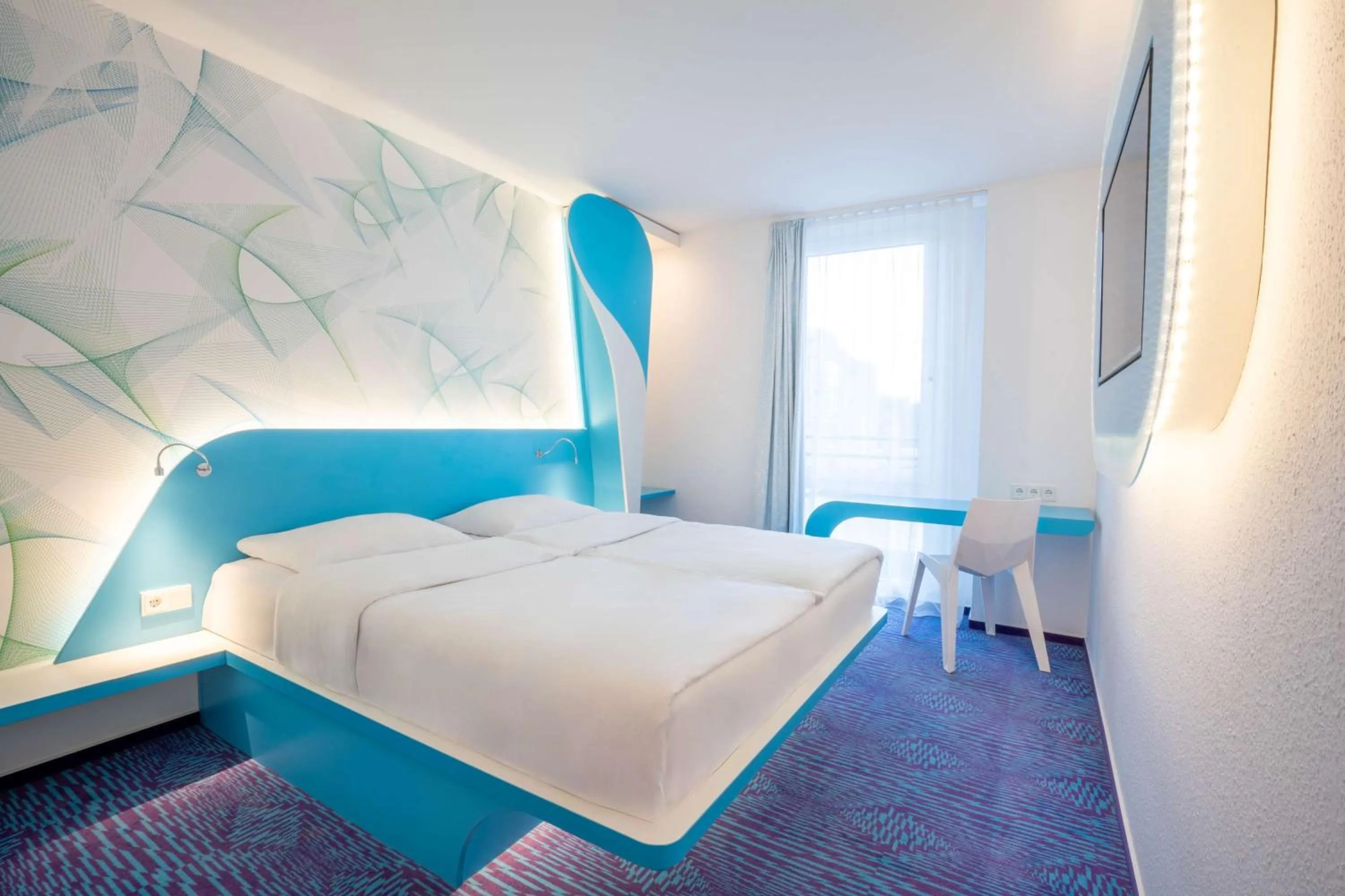 Bedroom, Bed in Prize by Radisson, Hamburg St Pauli