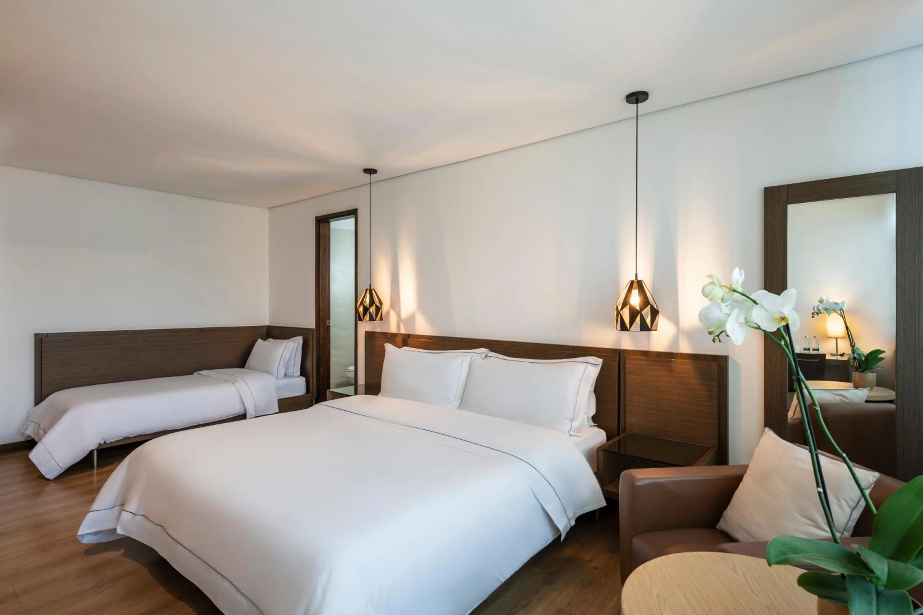 Bed in Hotel Poblado Alejandria