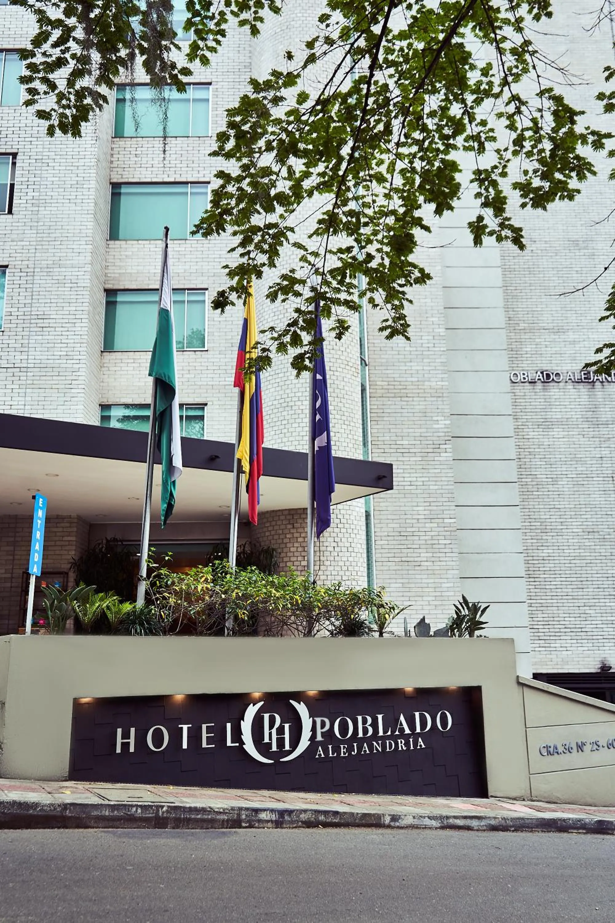 Property building in Hotel Poblado Alejandria