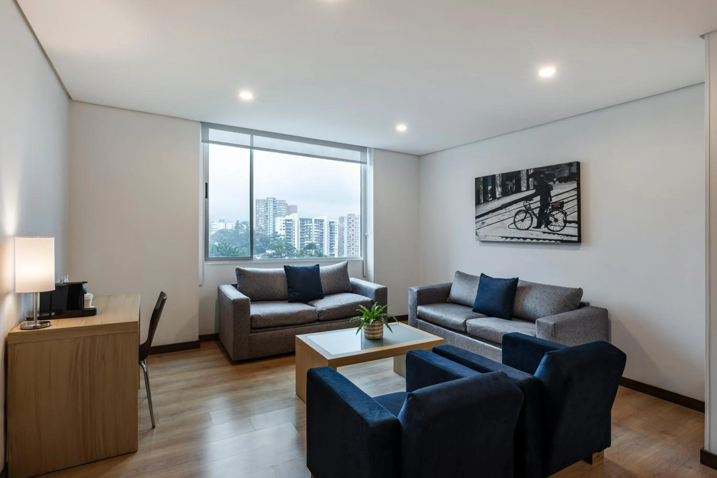 Living room in Hotel Poblado Alejandria