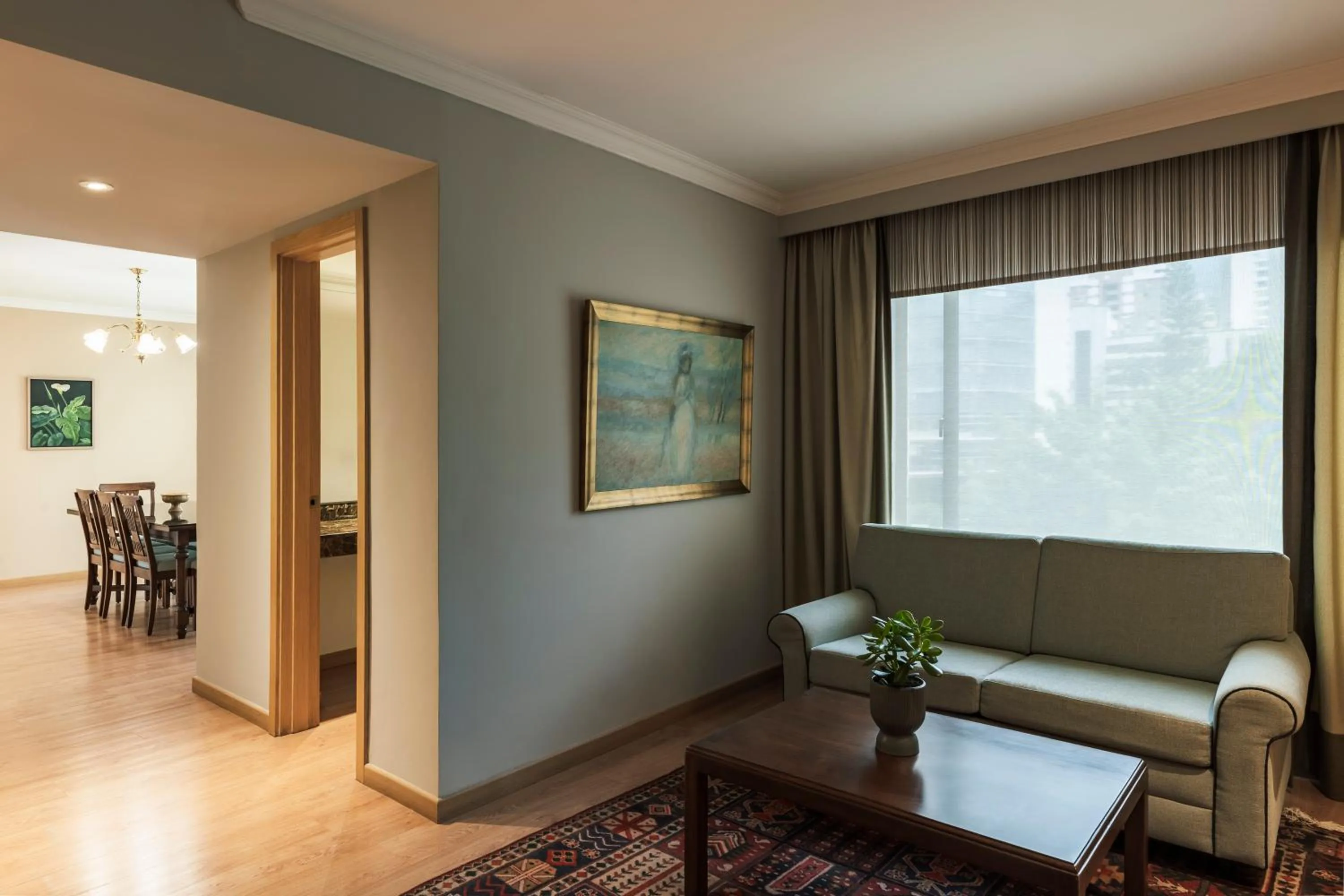 Living room in Hotel Poblado Plaza