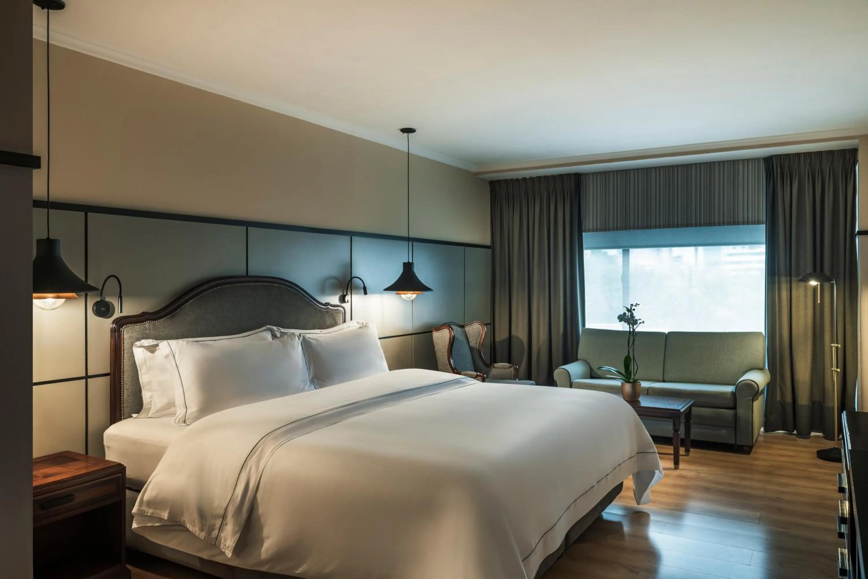 Bed in Hotel Poblado Plaza