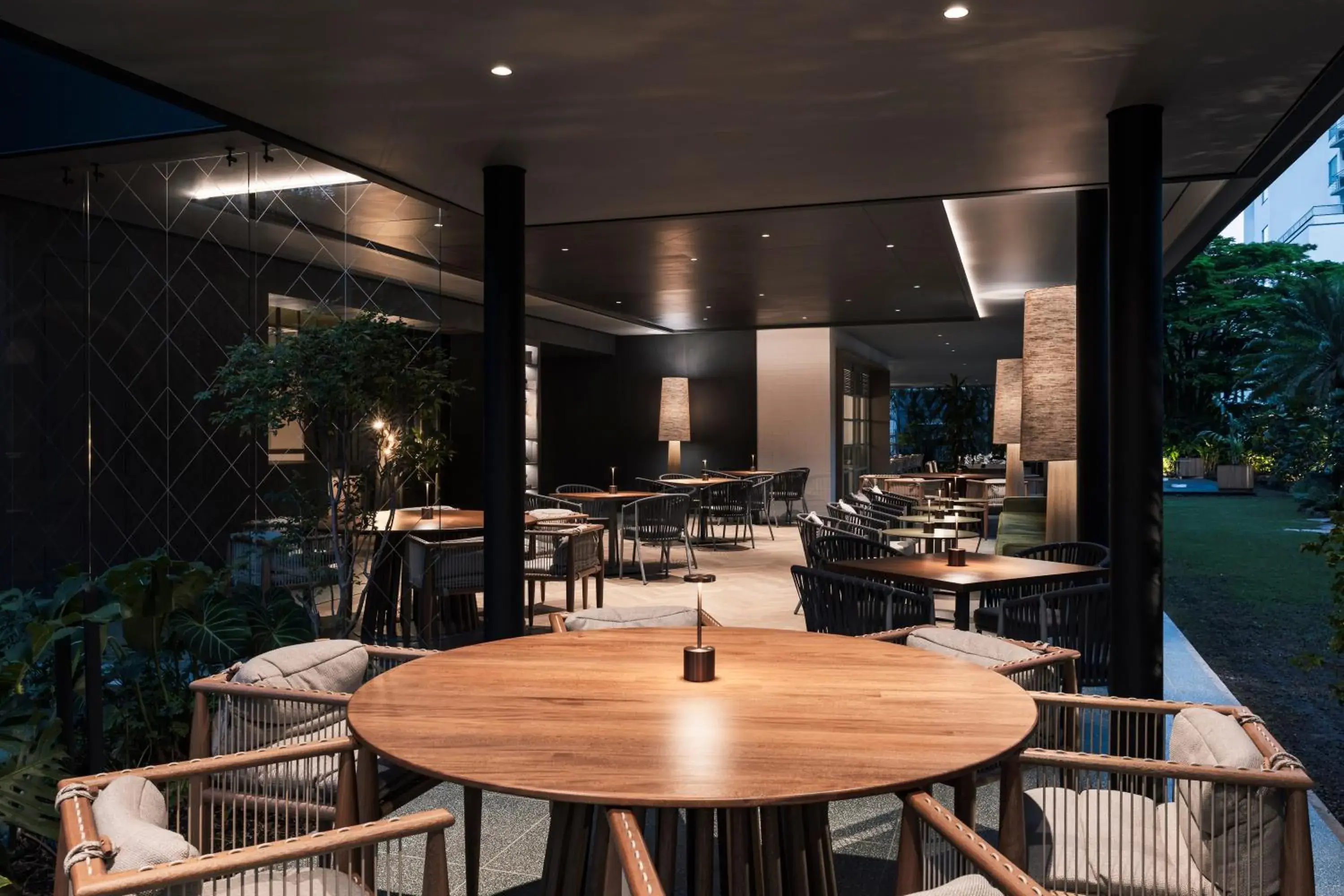 Patio in Hotel Poblado Plaza Patio in Hotel Poblado Plaza