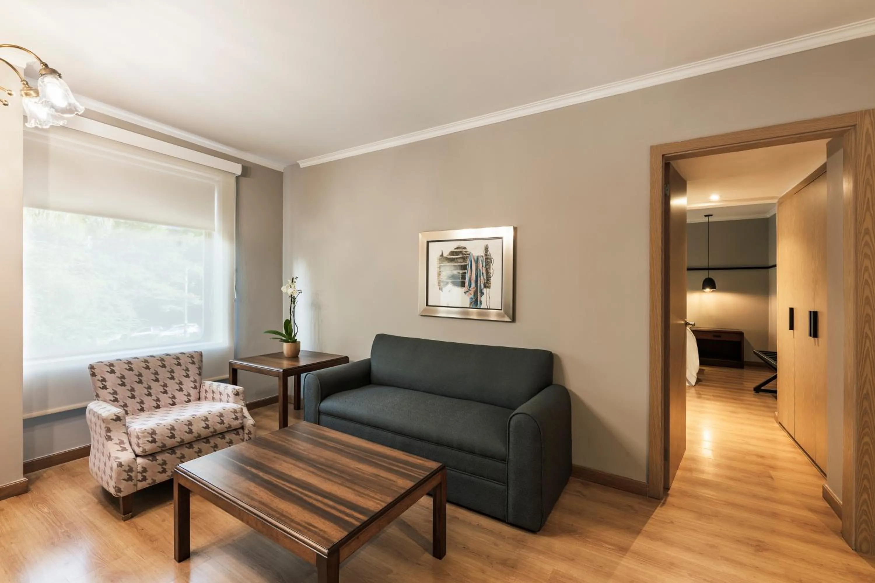 Living room in Hotel Poblado Plaza