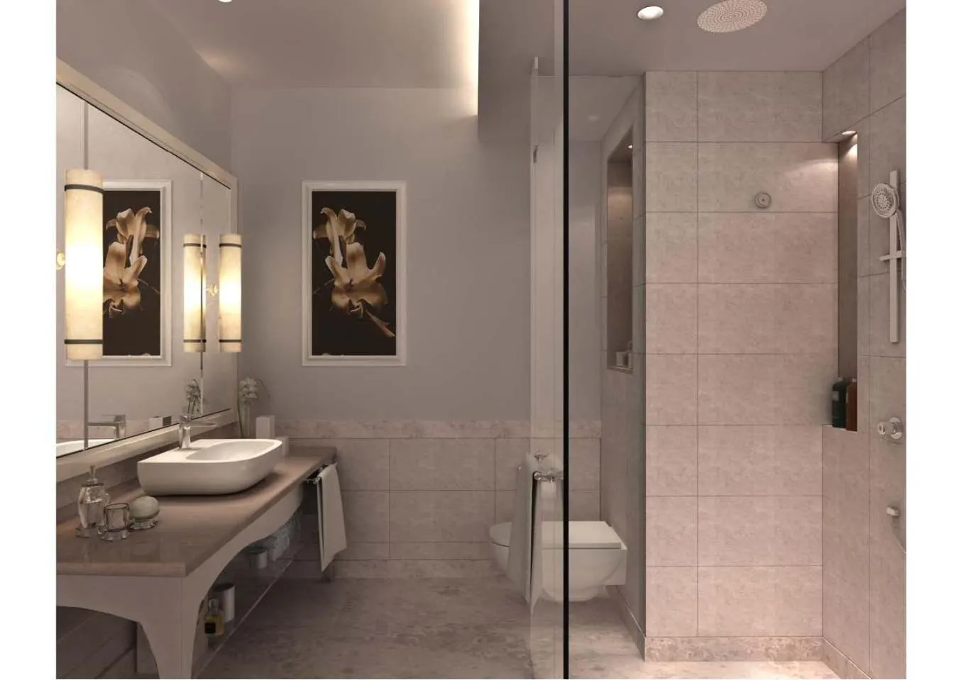 Toilet in Singhania Sarovar Portico