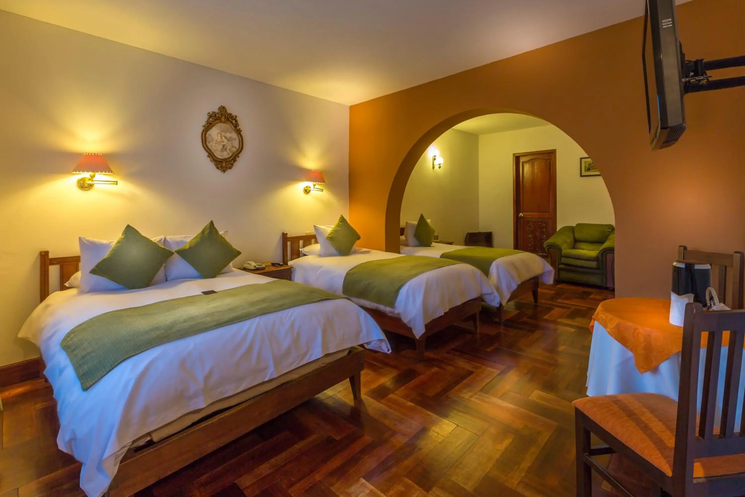 Superior Triple Room in El Virrey Boutique Superior Triple Room in El Virrey Boutique