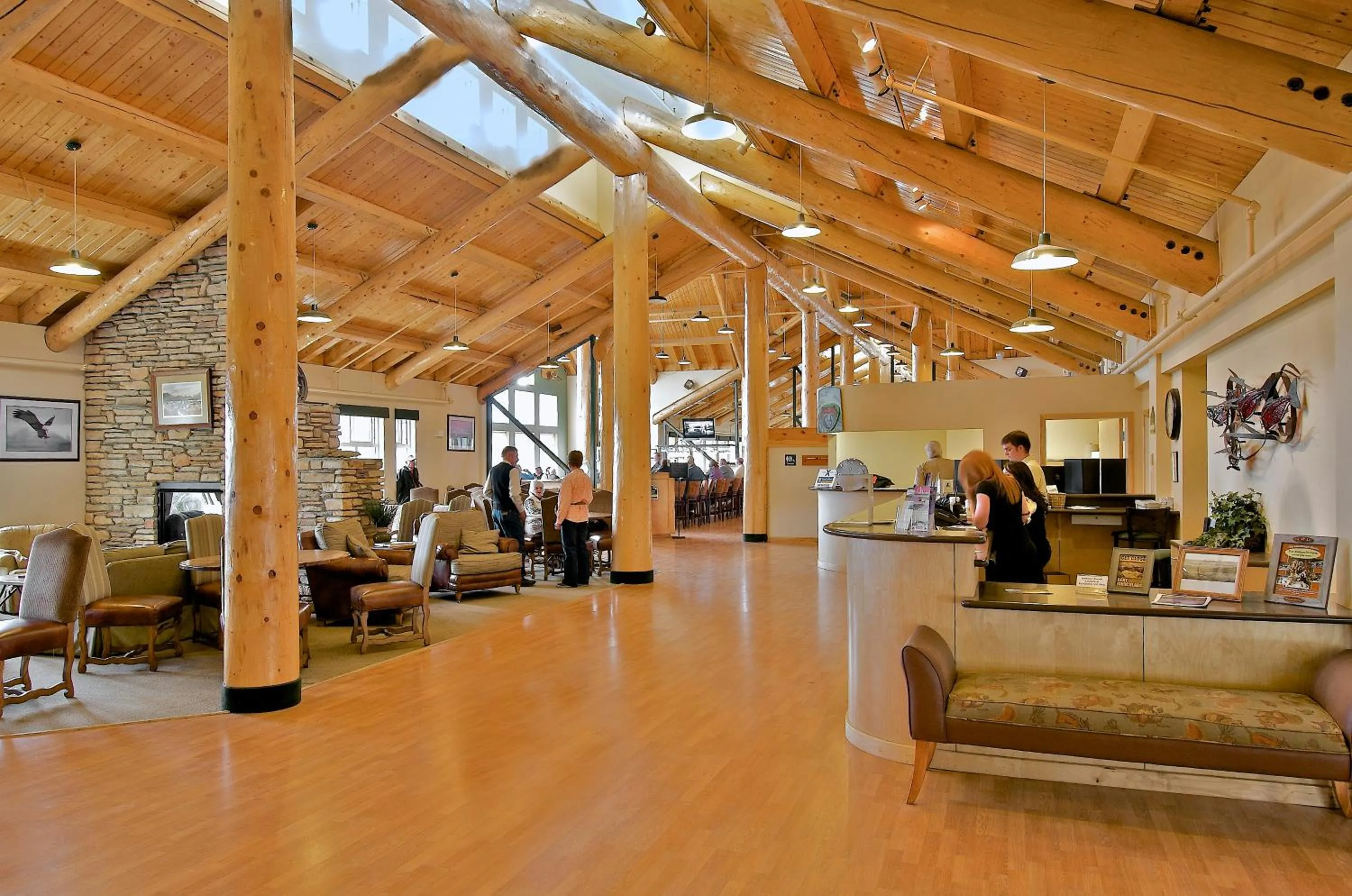 Lobby or reception in Grande Denali Lodge
