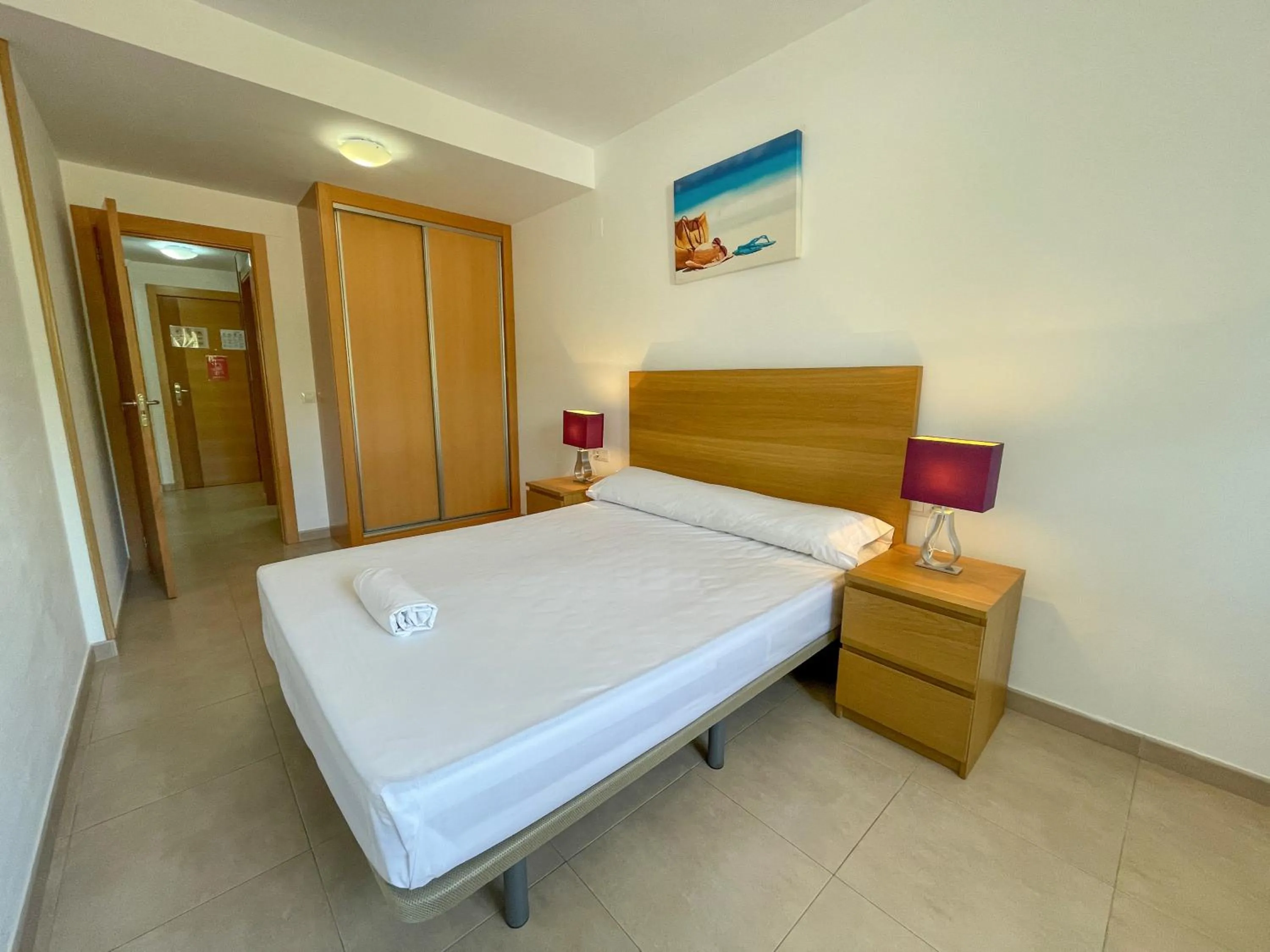 Bed in Apartamentos Neptuno 3000