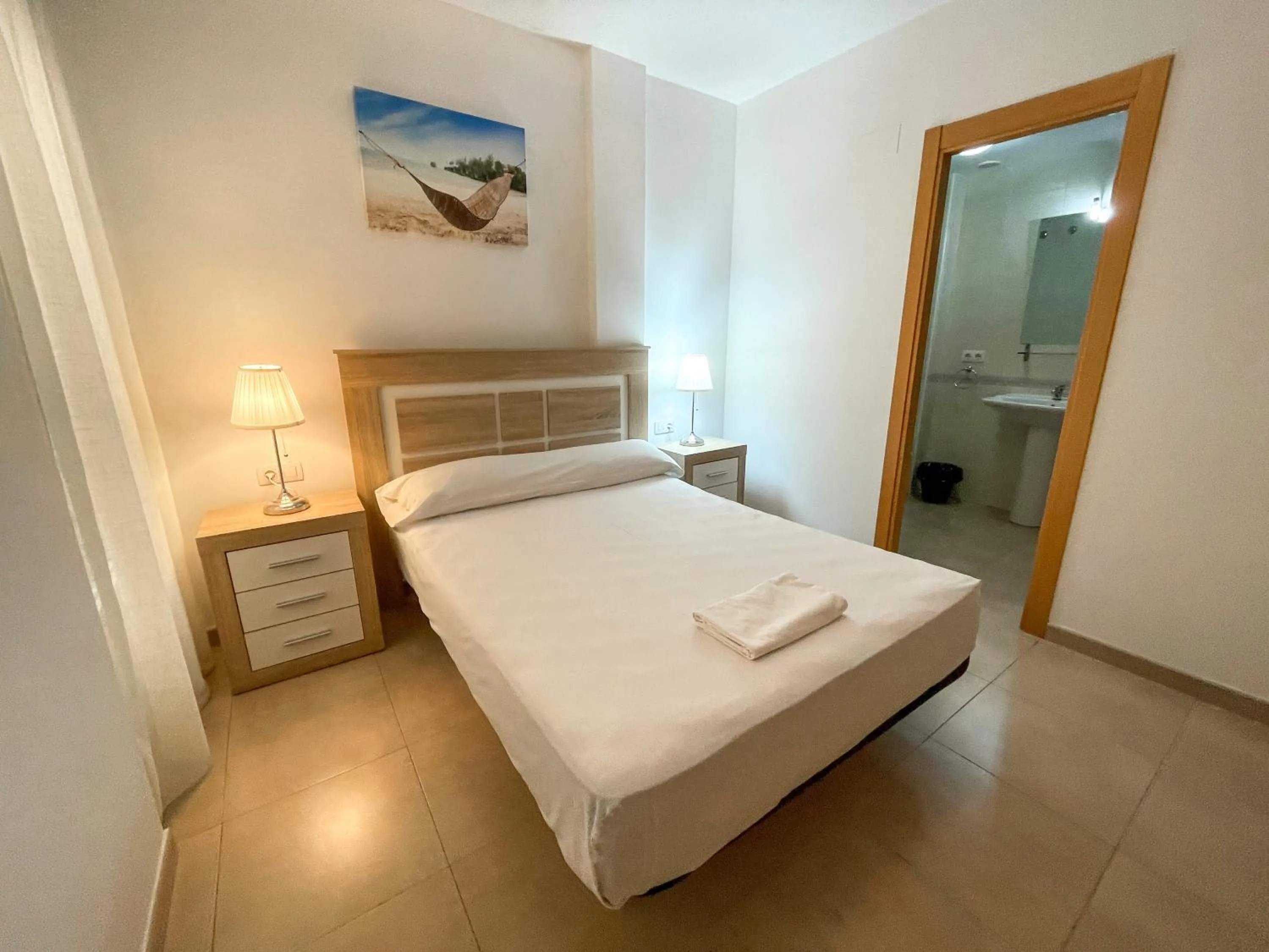 Bed in Apartamentos Neptuno 3000