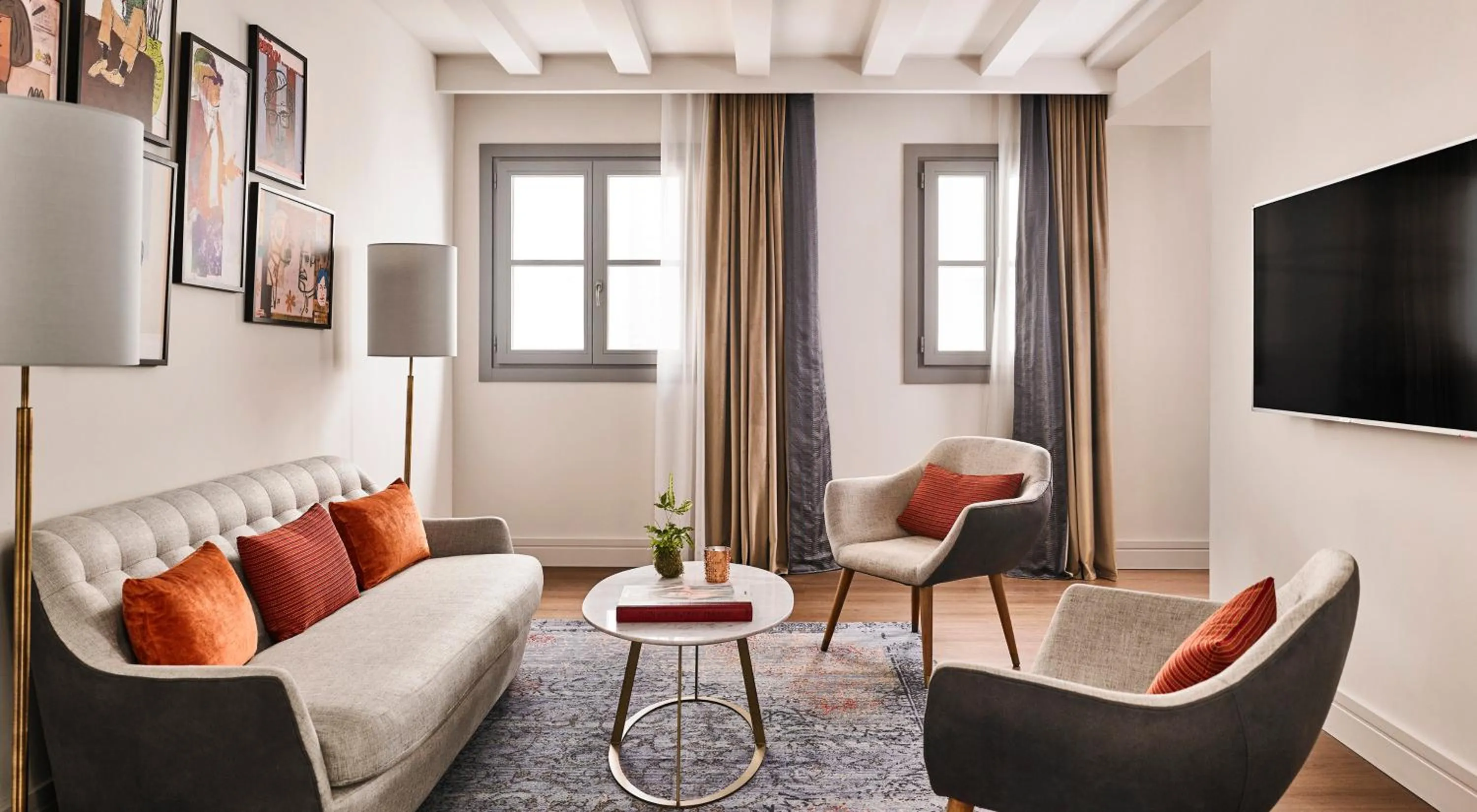 Living room in Gran Hotel Inglés - The Leading Hotels of the World