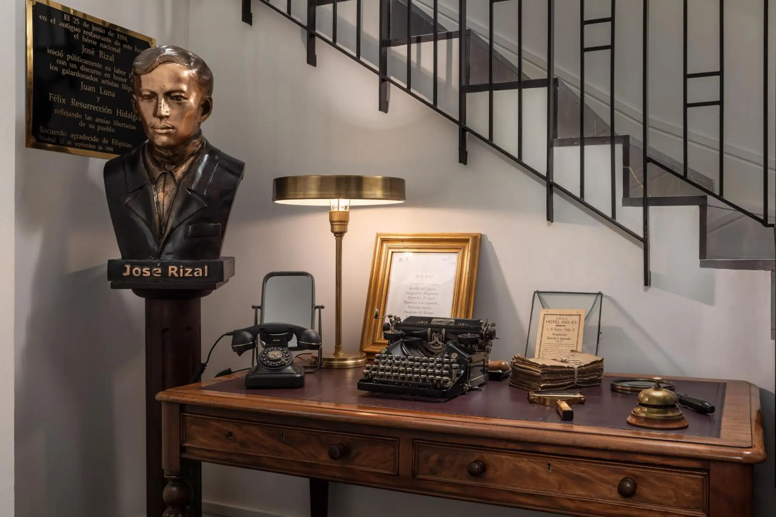 Lobby or reception in Gran Hotel Inglés - The Leading Hotels of the World Lobby or reception in Gran Hotel Inglés - The Leading Hotels of the World