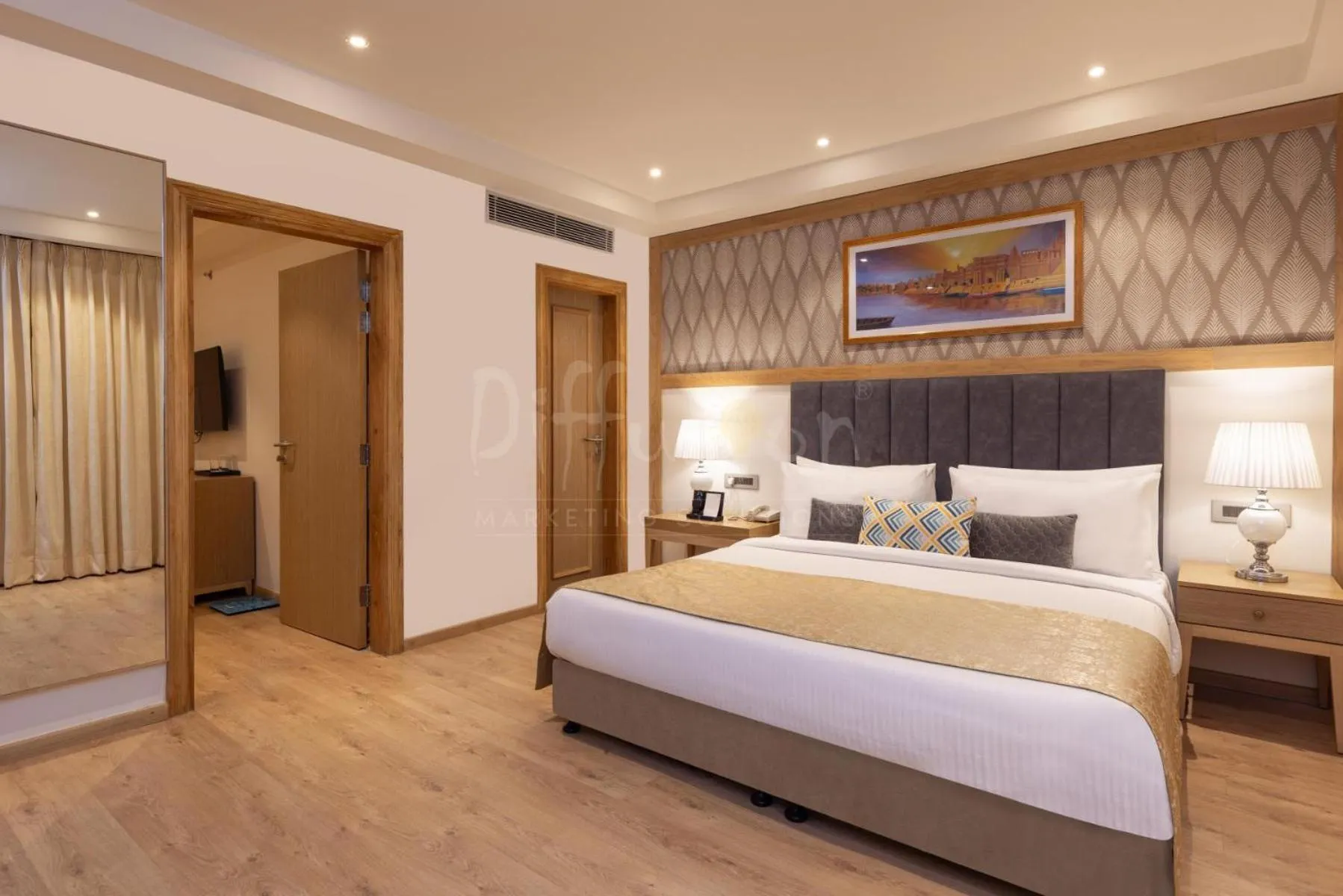Bedroom, Bed in Fortune Park, Haridwar - Member ITC Hotels' Group