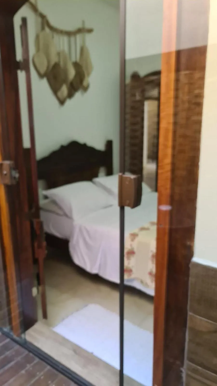 Bed in Pousada Alecrim Dourado