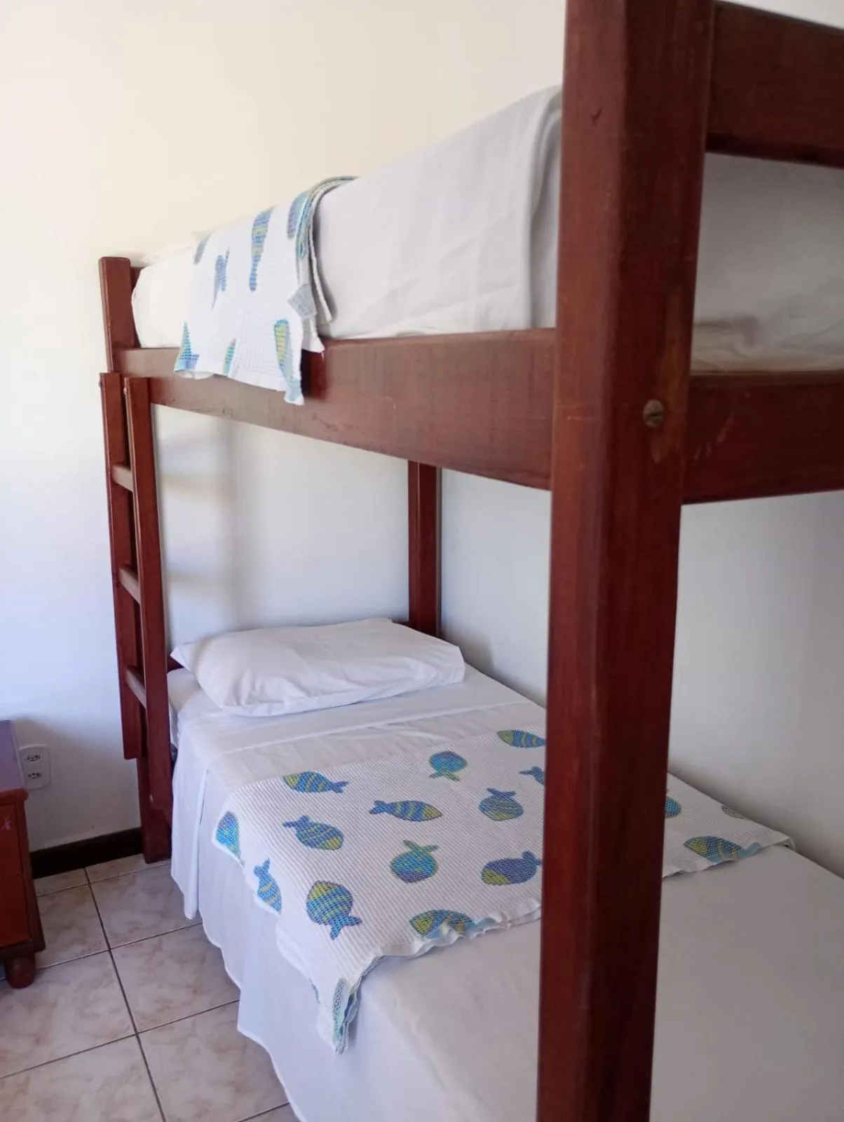 Bed in Pousada Alecrim Dourado