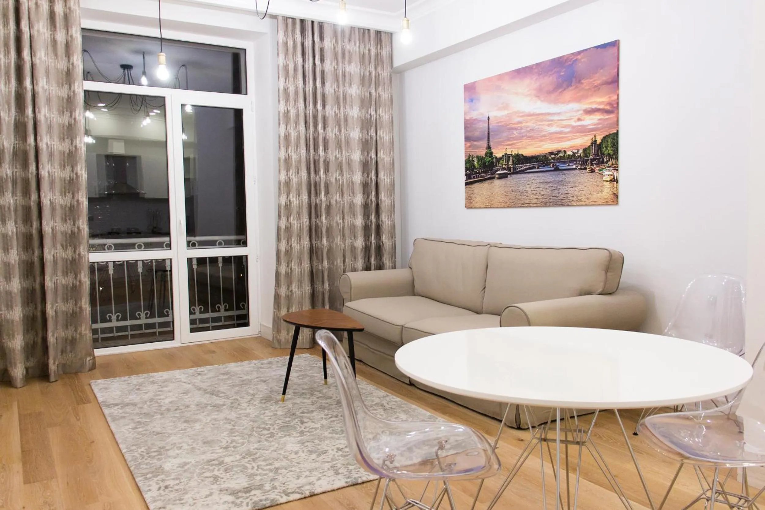 Living room in Opera Apartments Almaty