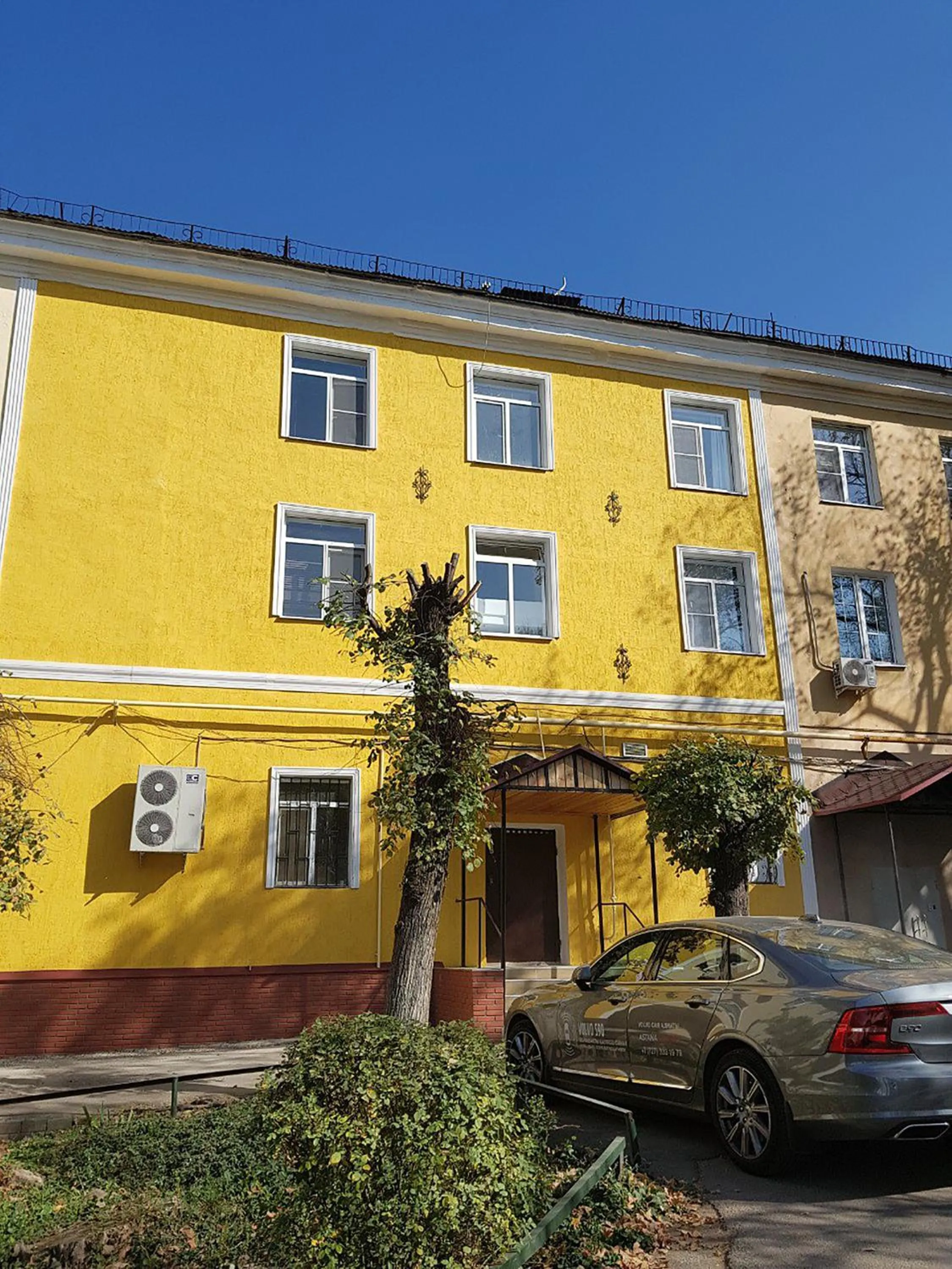 City view in Opera Apartments Almaty