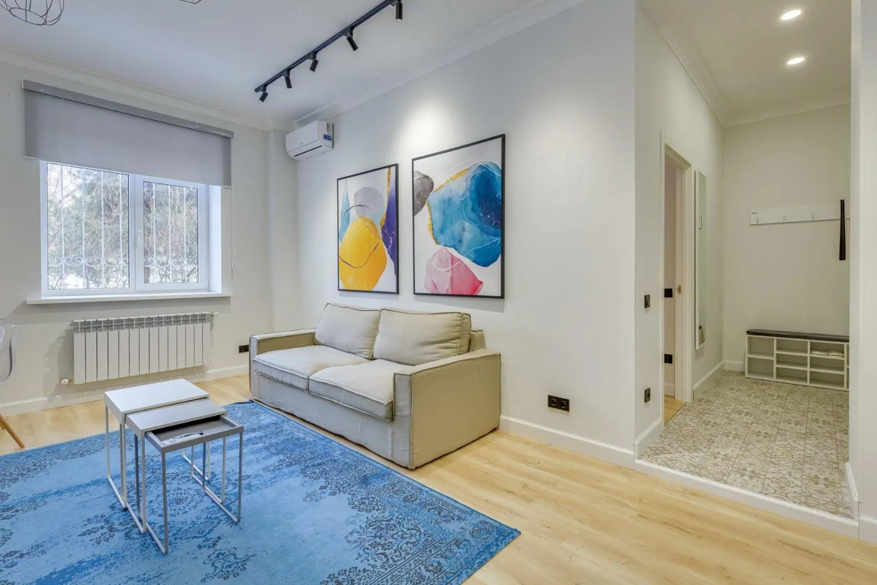 Living room in Opera Apartments Almaty