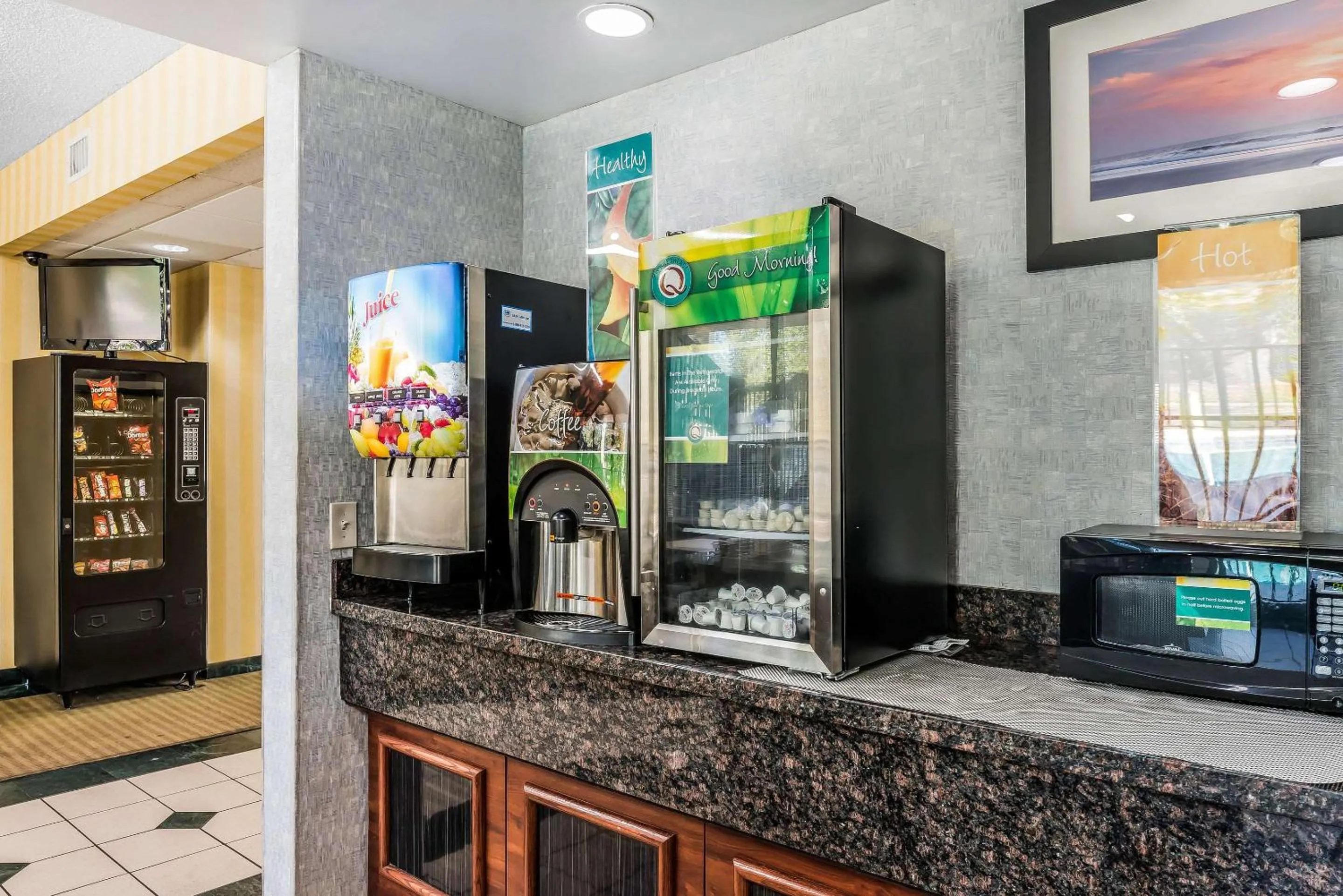 Breakfast in Quality Inn