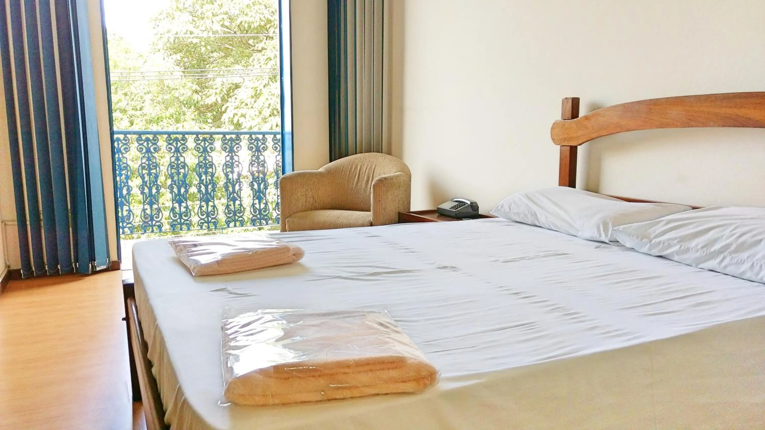 Bed in Hotel Vila Mineira