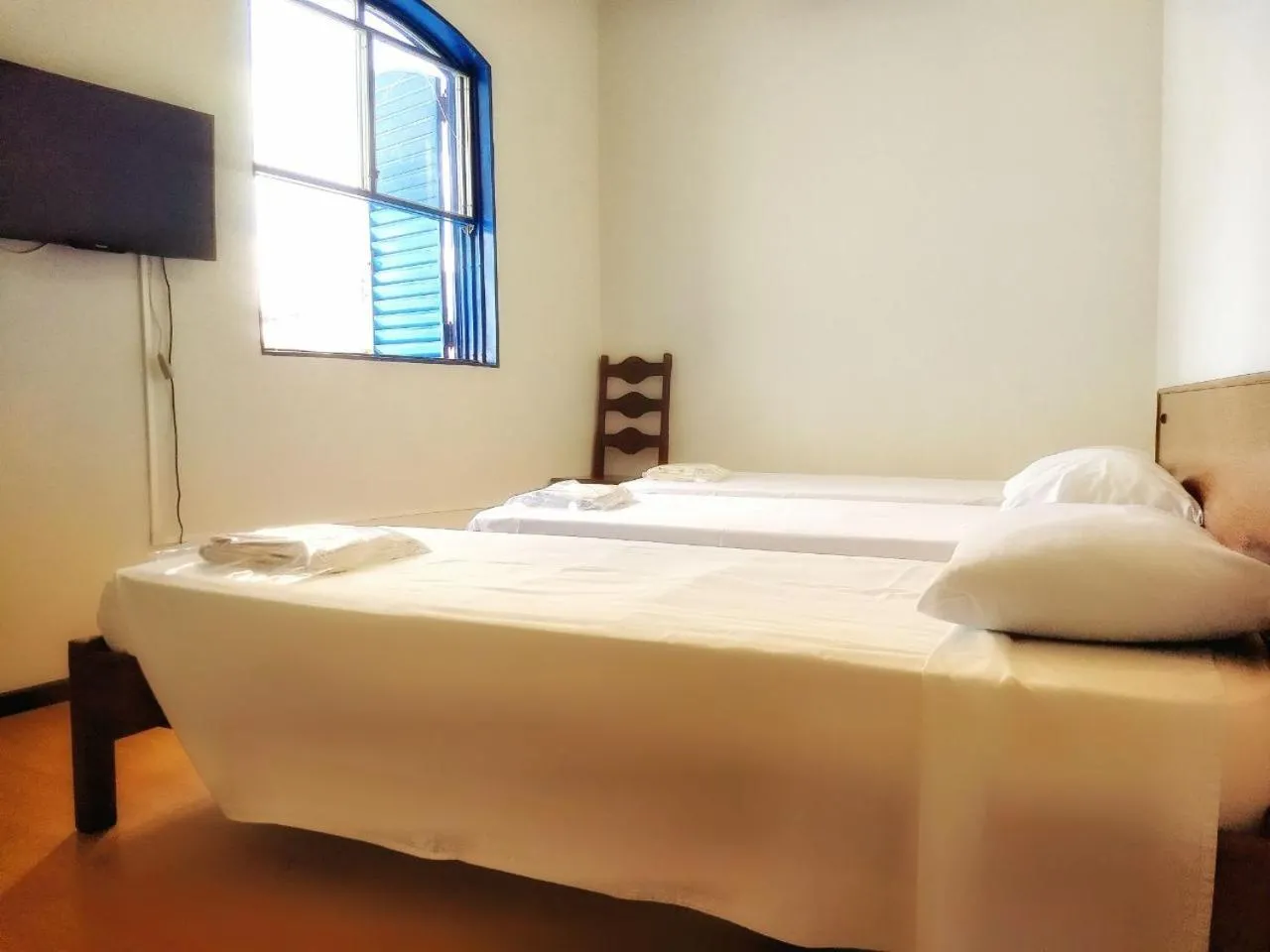 Bed in Hotel Vila Mineira