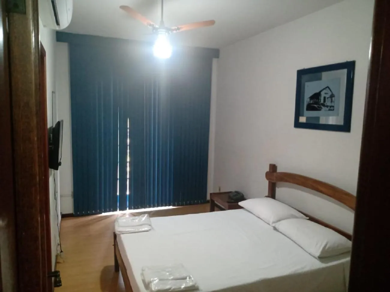 Bed in Hotel Vila Mineira