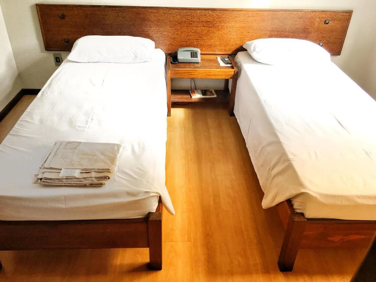 Bed in Hotel Vila Mineira
