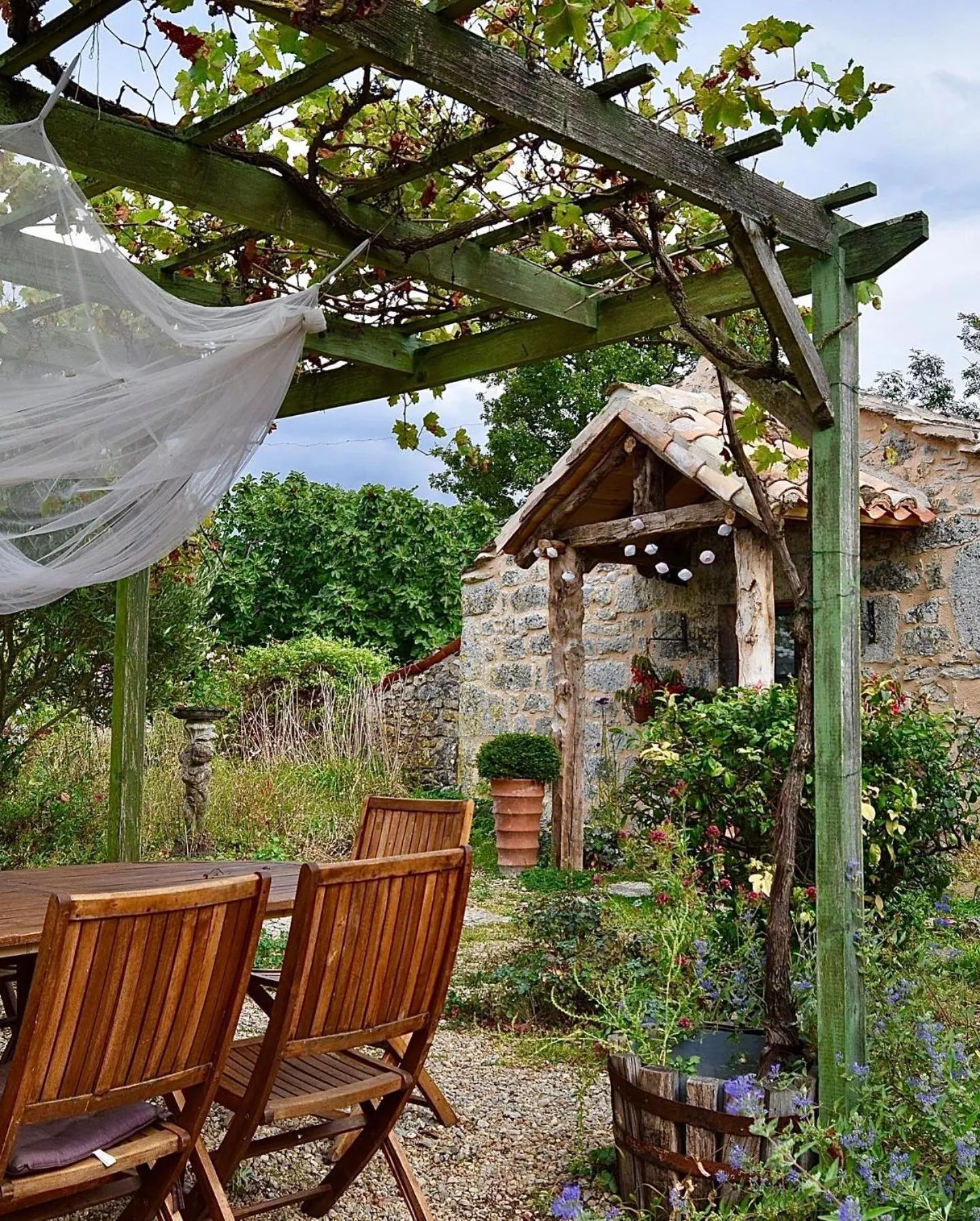 Garden in Pérard Chambres D’Hotes