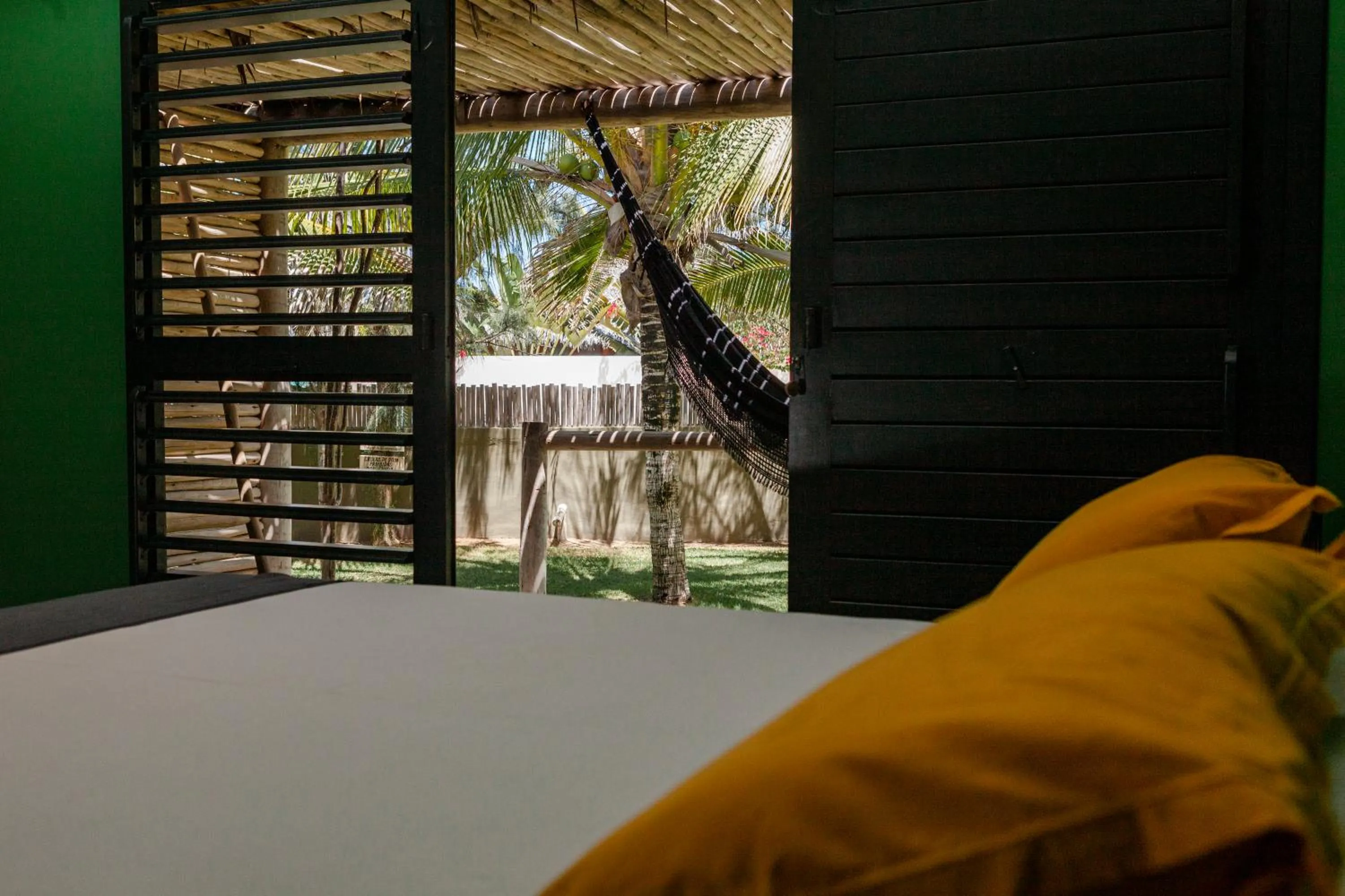 View (from property/room), Bed in Hotel VilaVeraTheresa