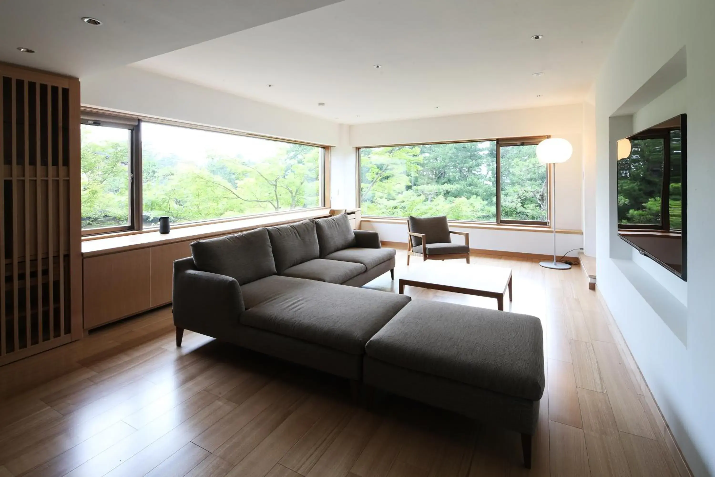 Living room in Monjusou Living room in Monjusou