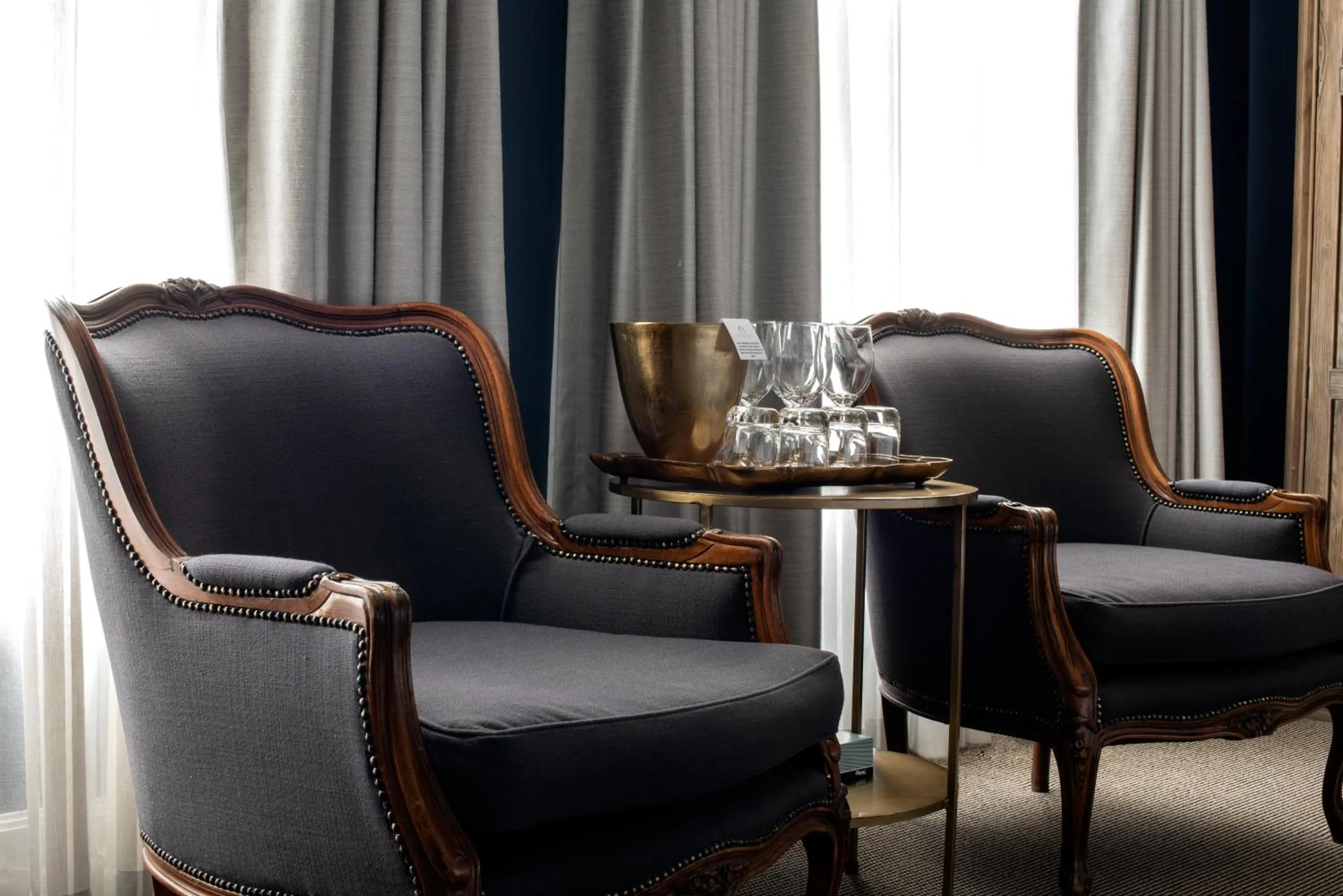 Seating area in Berida Hotel