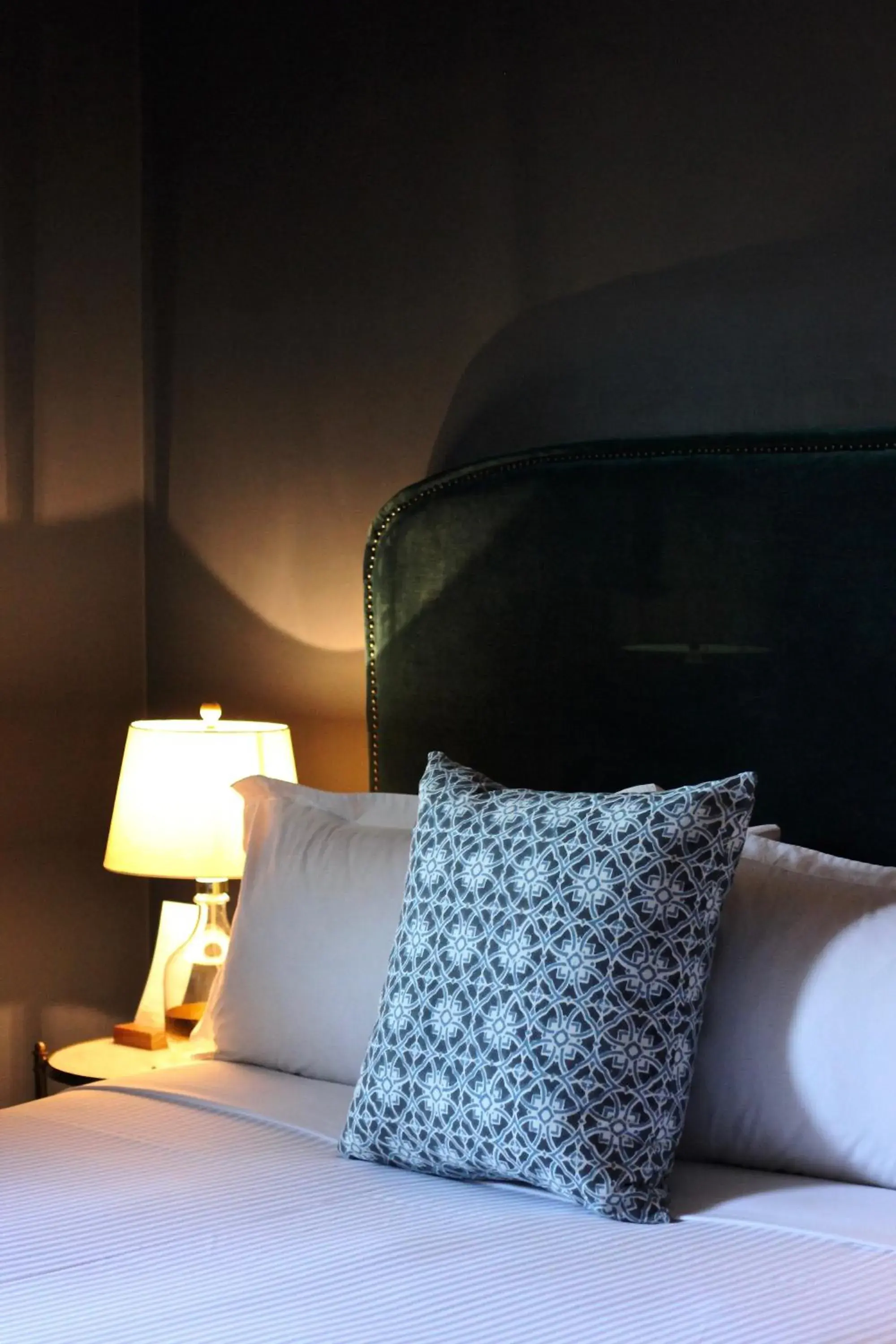 Decorative detail, Bed in Berida Hotel Decorative detail, Bed in Berida Hotel