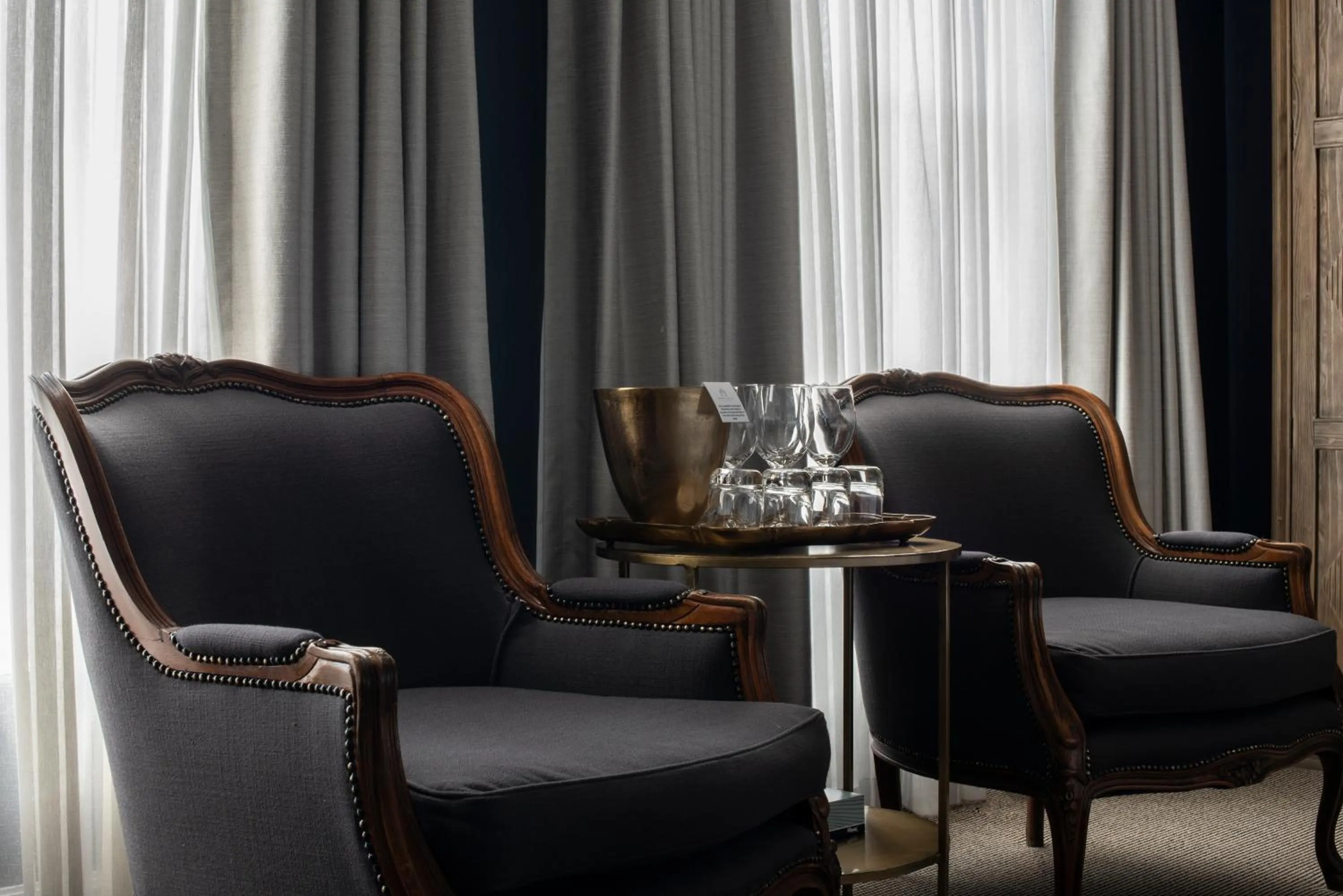 Seating area in Berida Hotel