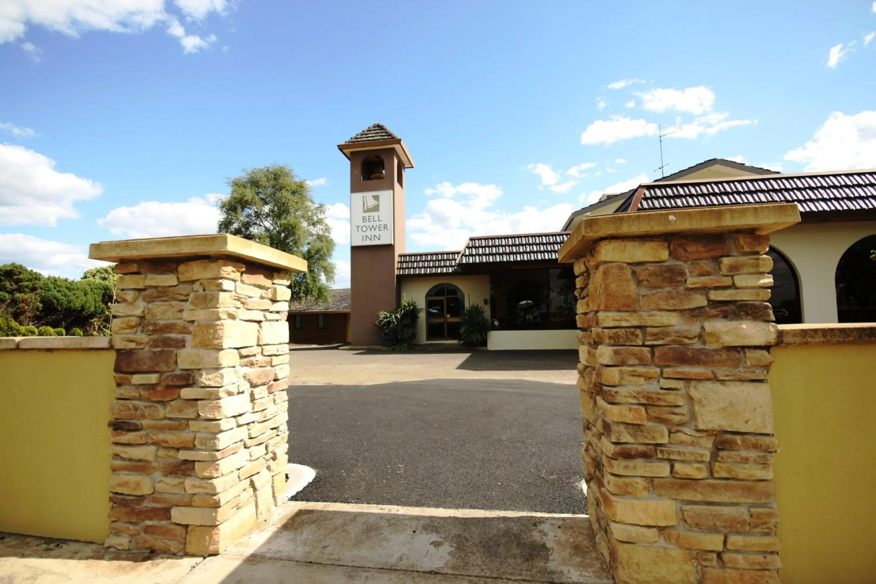 Property building in Bell Tower Inn