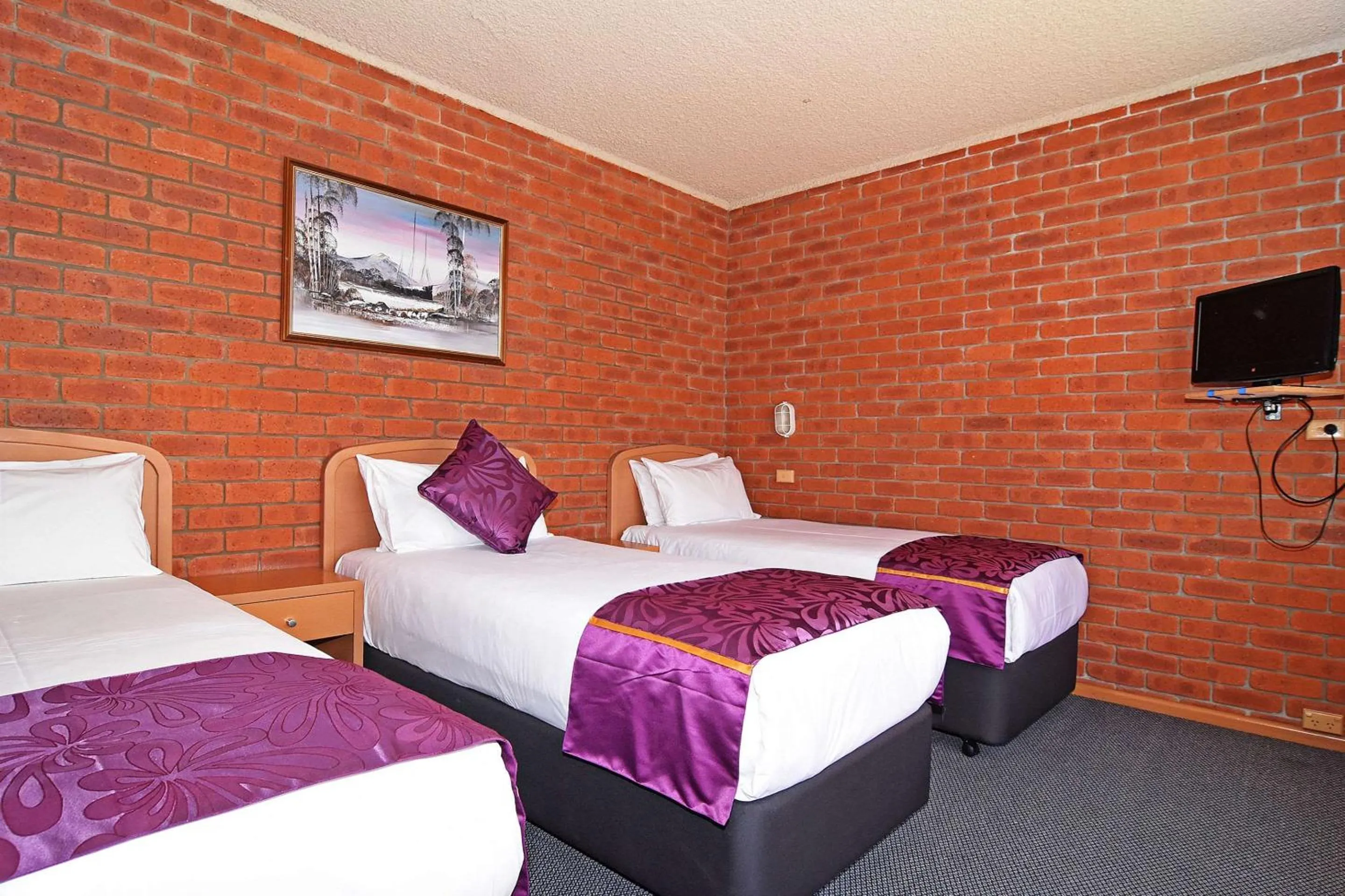 Photo of the whole room, Bed in Main Lead Ballarat Motel