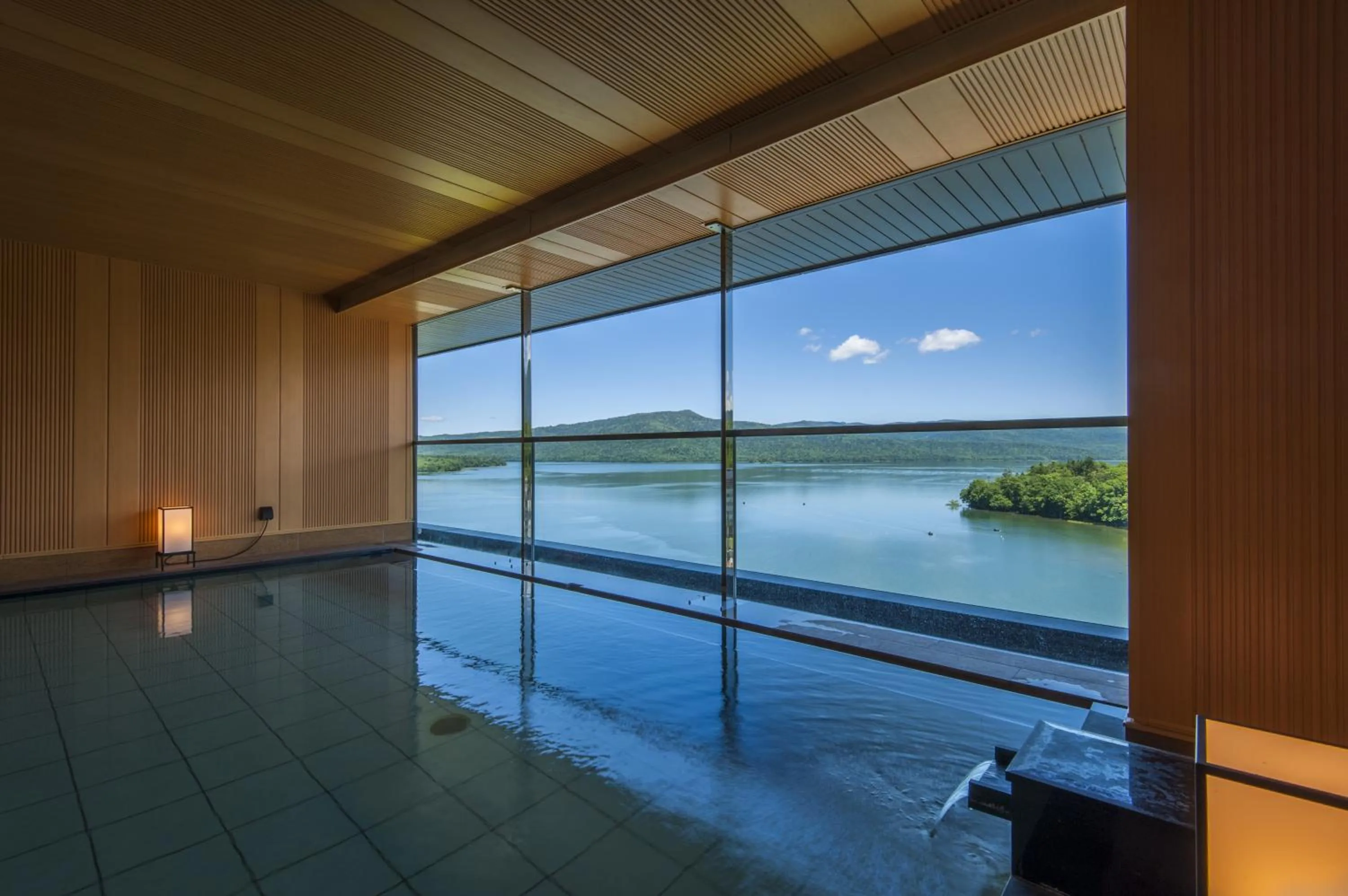 Lake view in New Akan Hotel