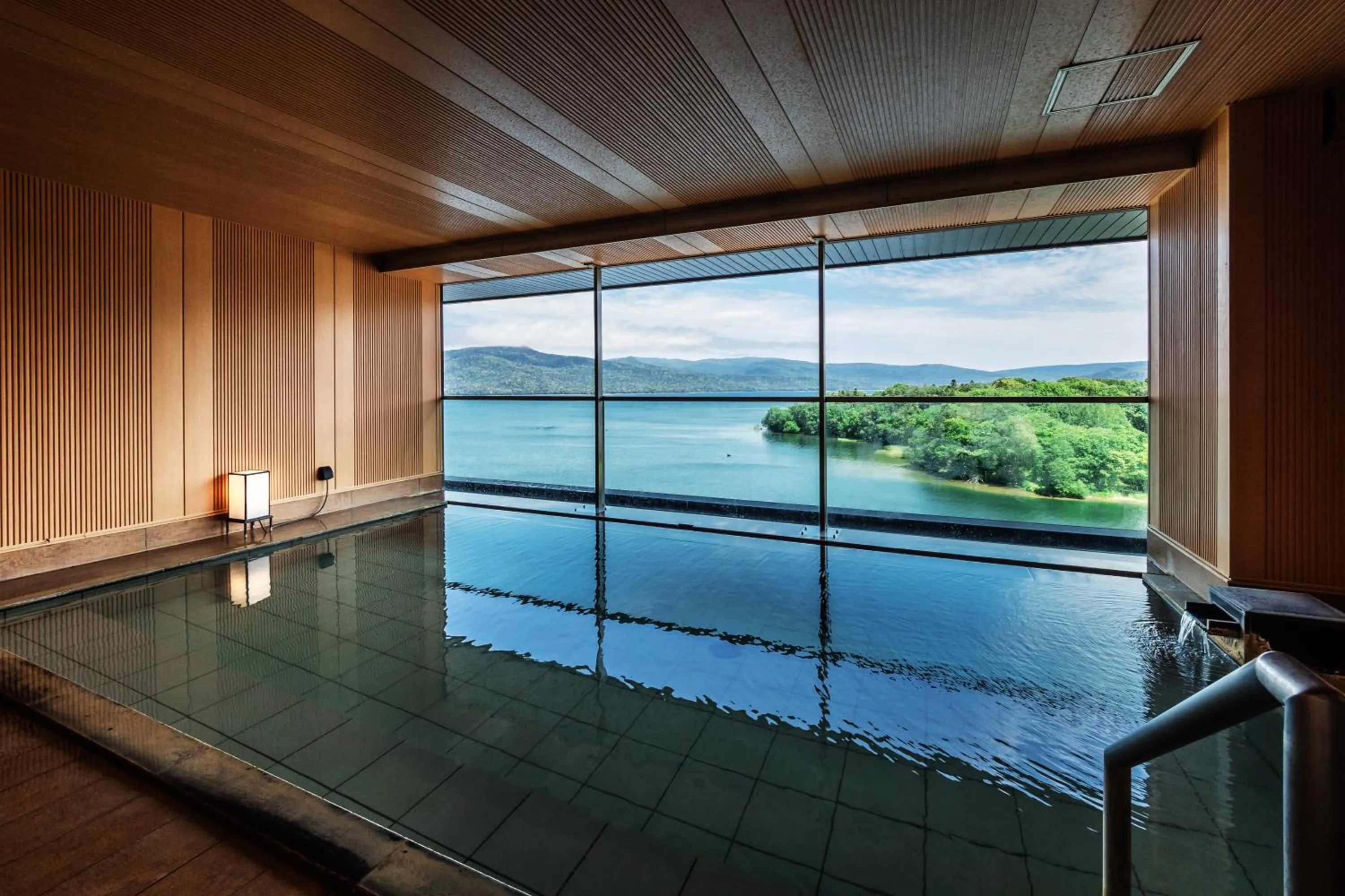 Lake view in New Akan Hotel