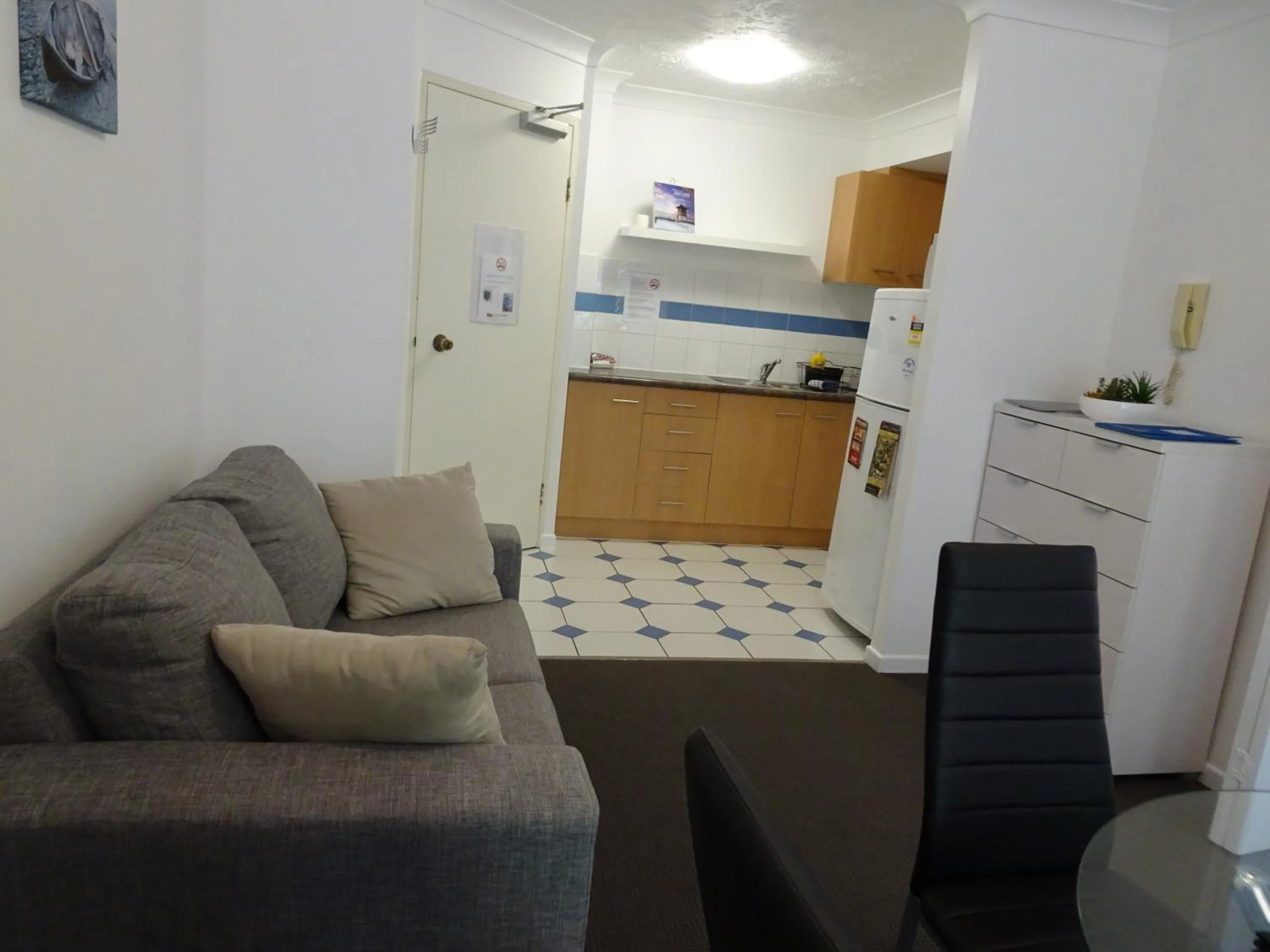 Living room in Costa D'Ora Holiday Apartments