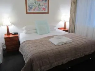 Bed in Costa D'Ora Holiday Apartments