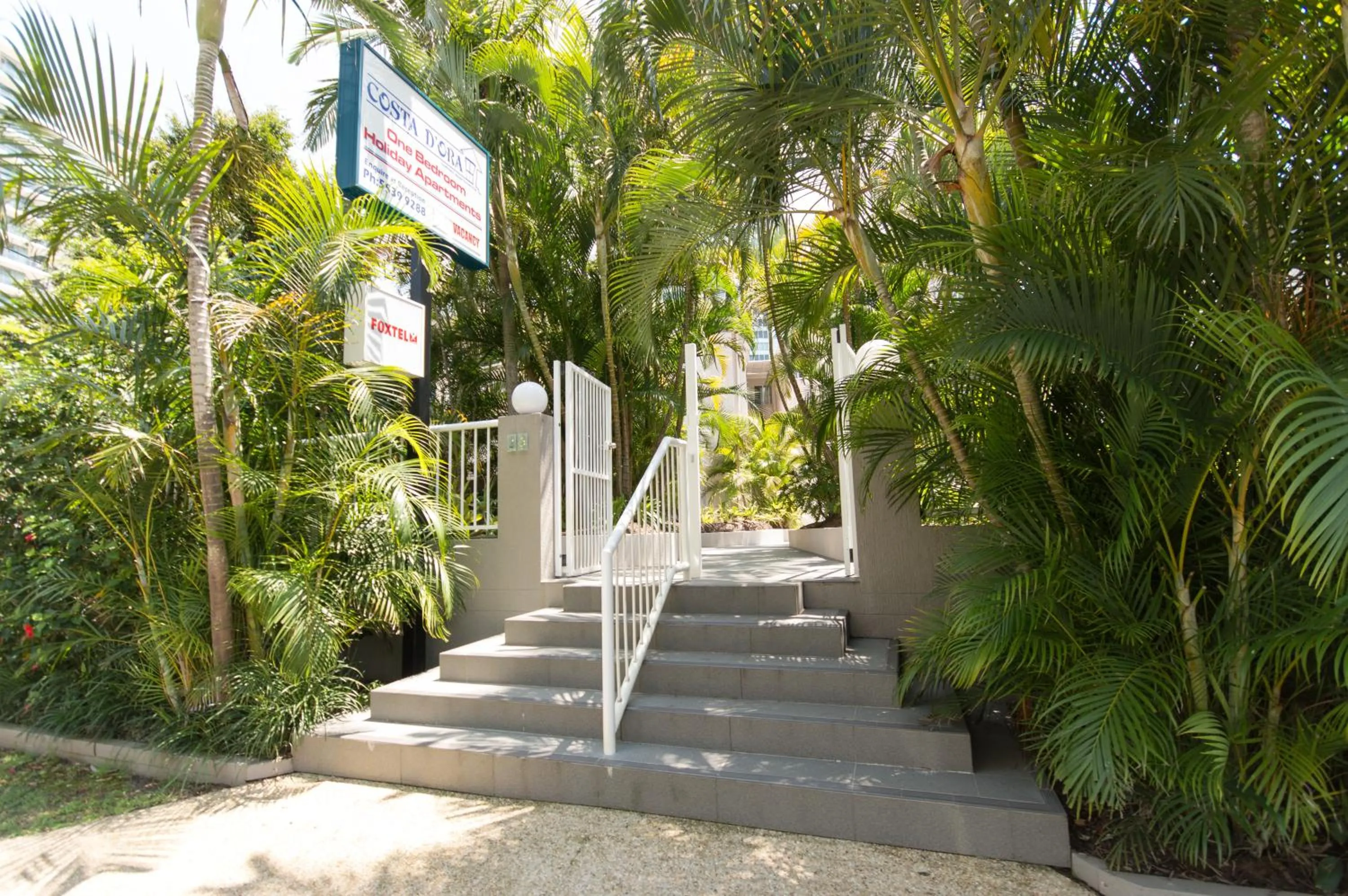 Facade/entrance in Costa D'Ora Holiday Apartments