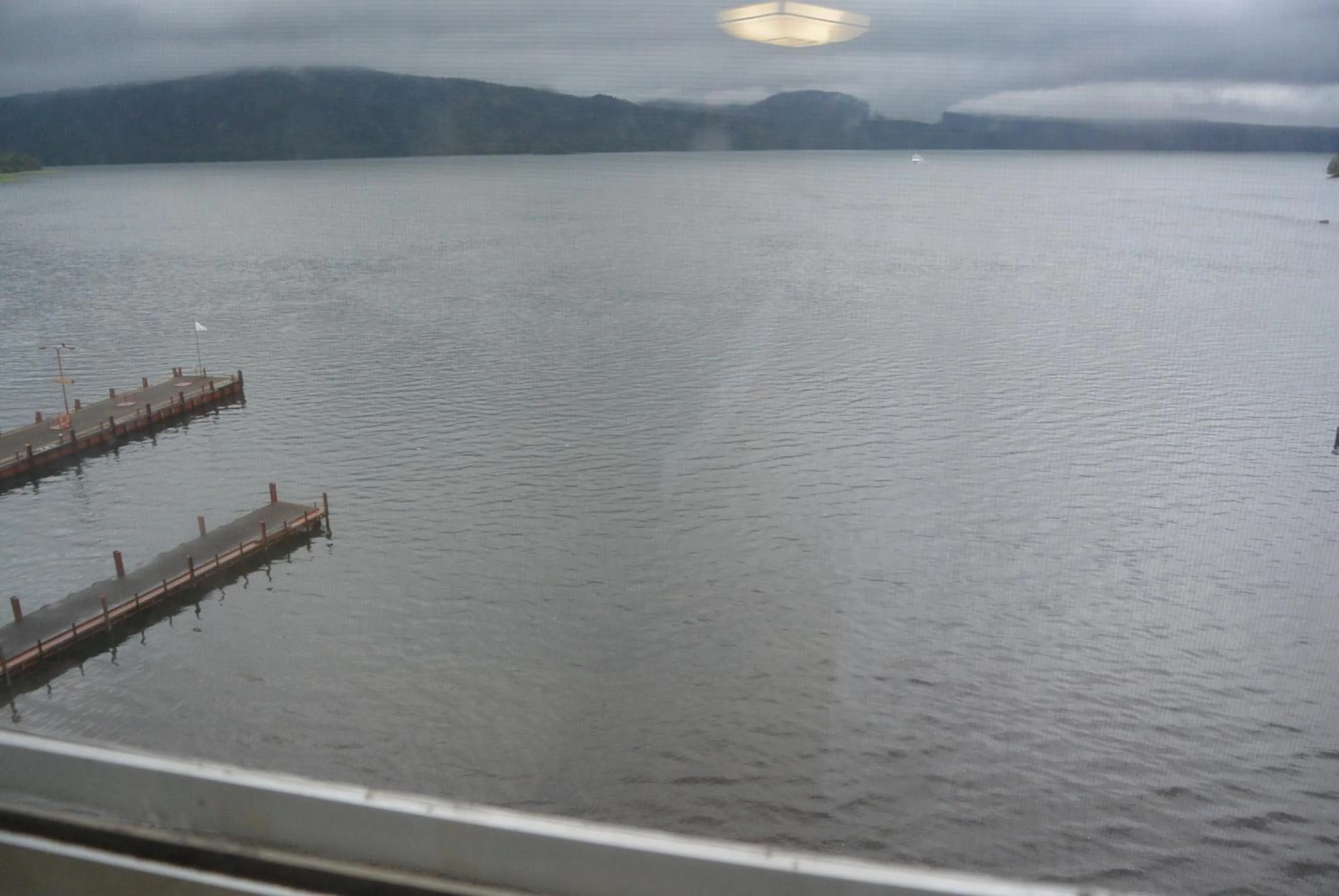 Lake view in Hotel Gozensui