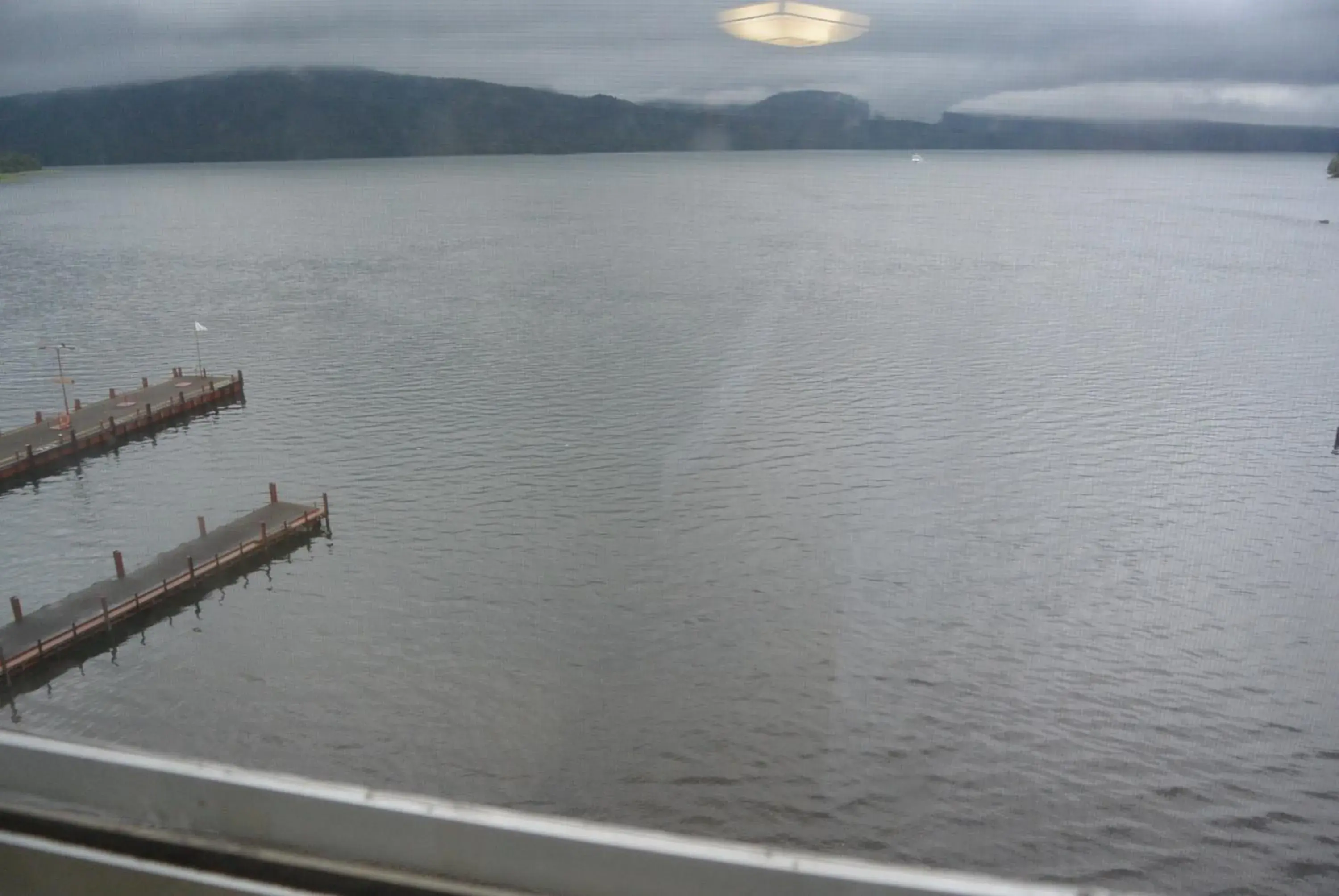 Lake view in Hotel Gozensui Lake view in Hotel Gozensui