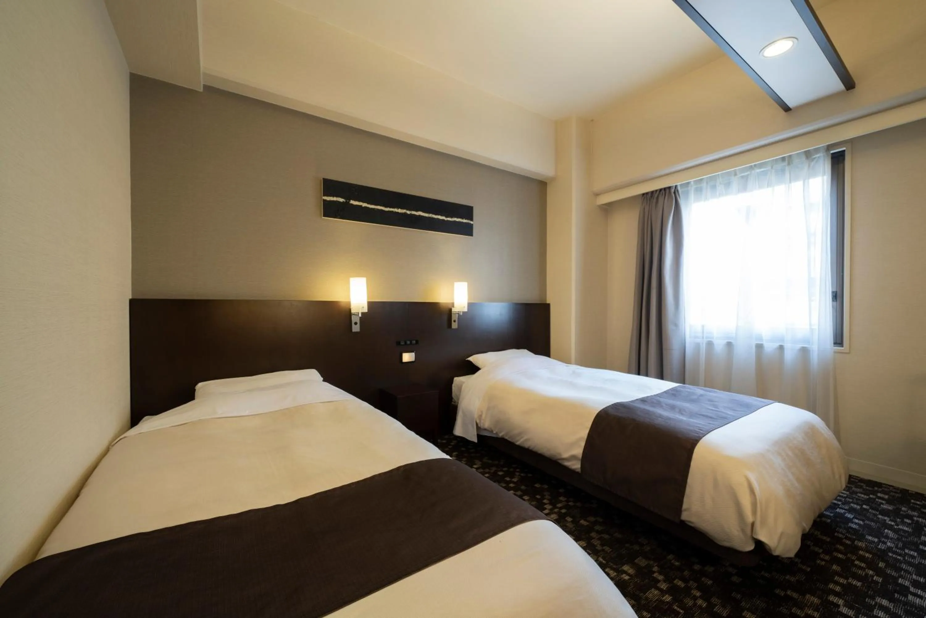 Bed in Hotel Binario Umeda