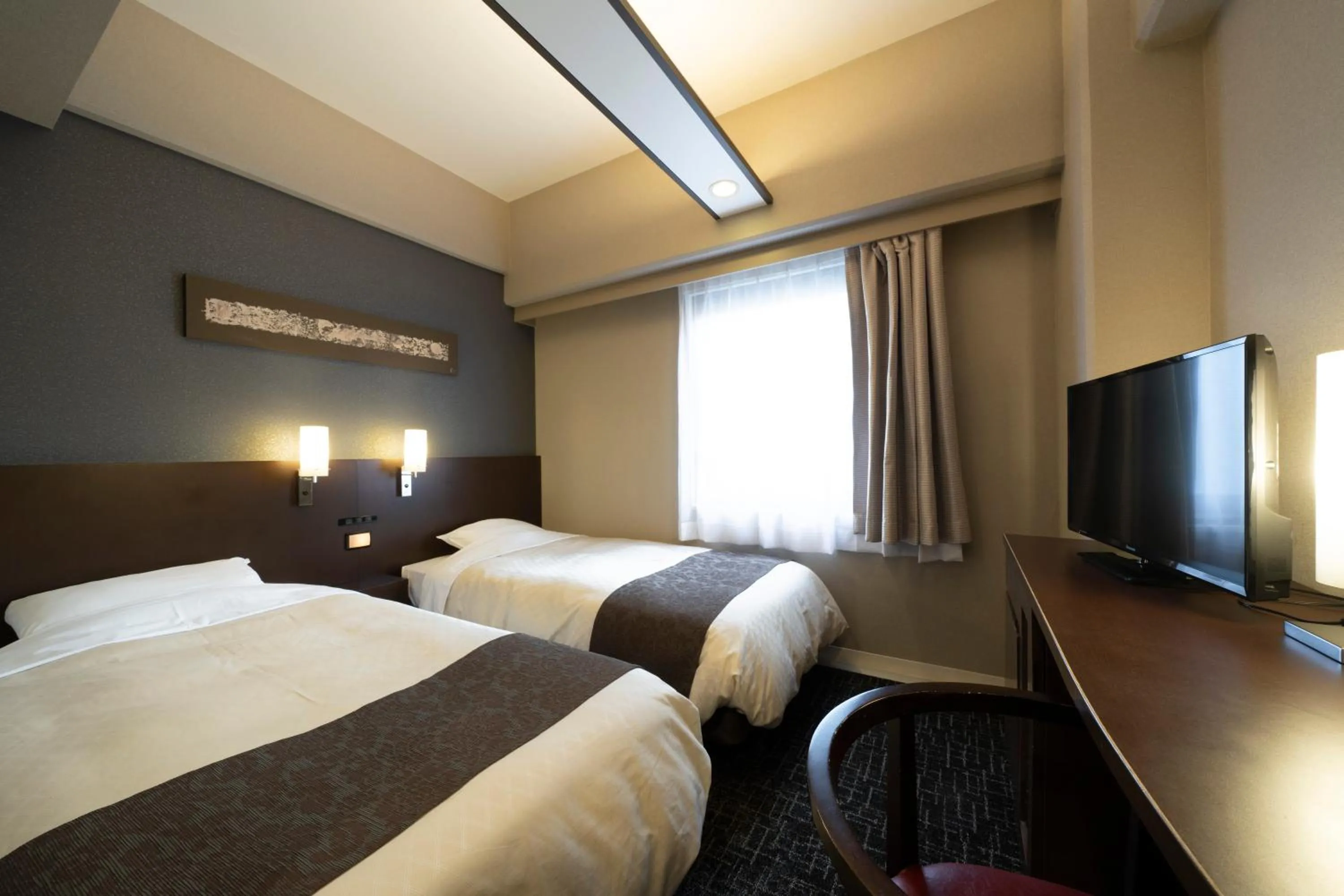 Bed in Hotel Binario Umeda