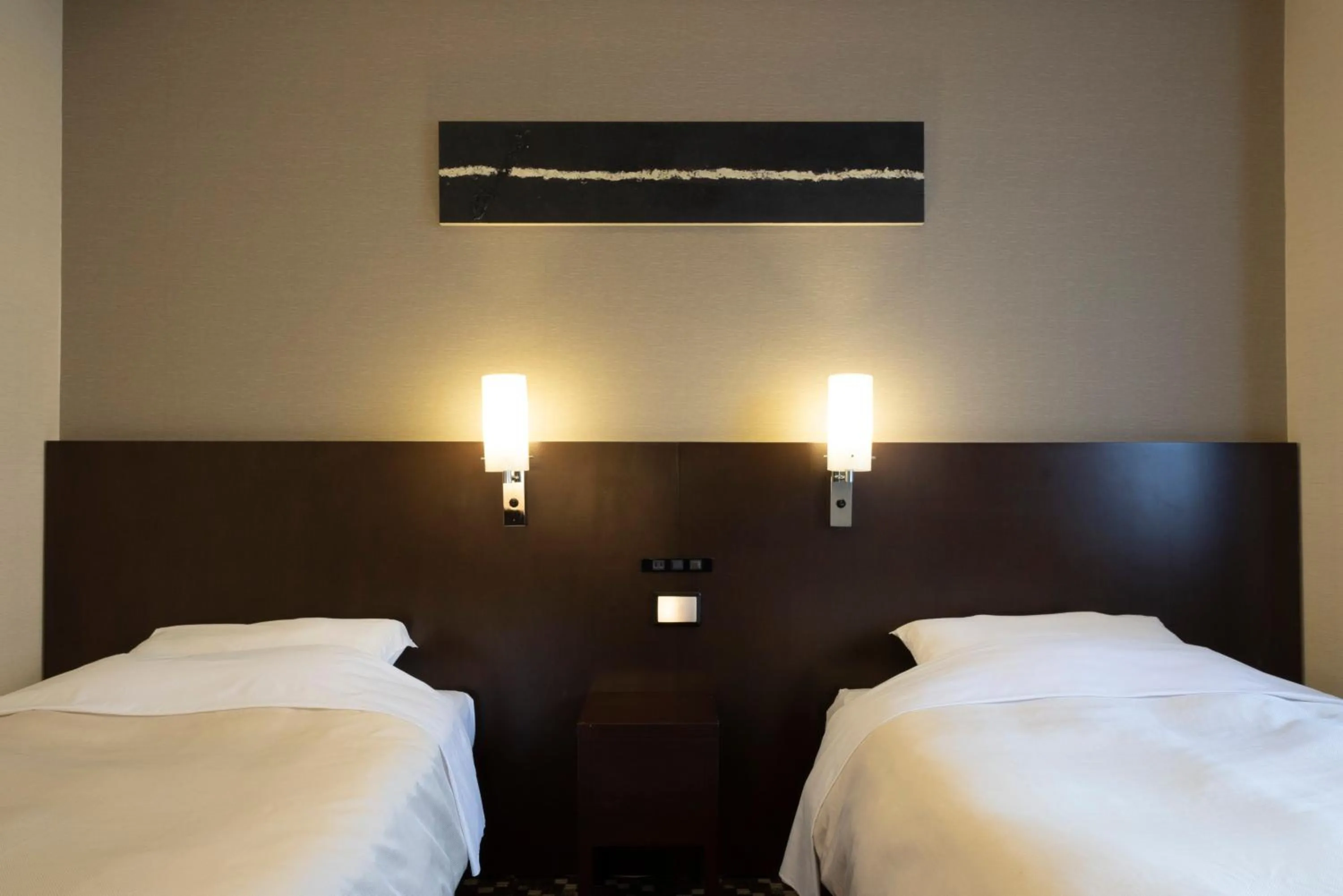 Bed in Hotel Binario Umeda