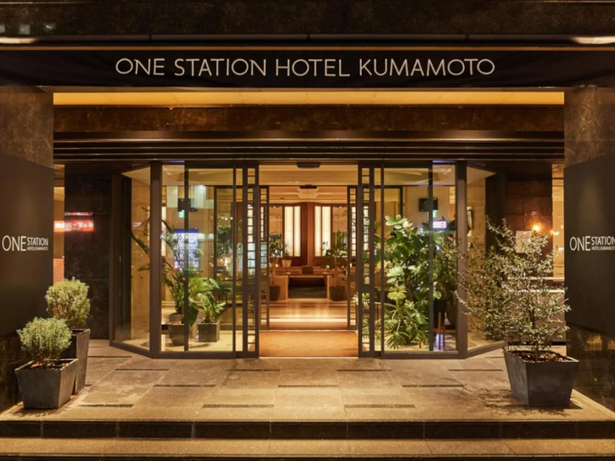 Facade/entrance in One Station Hotel Kumamoto -DLIGHT LIFE & HOTELS-