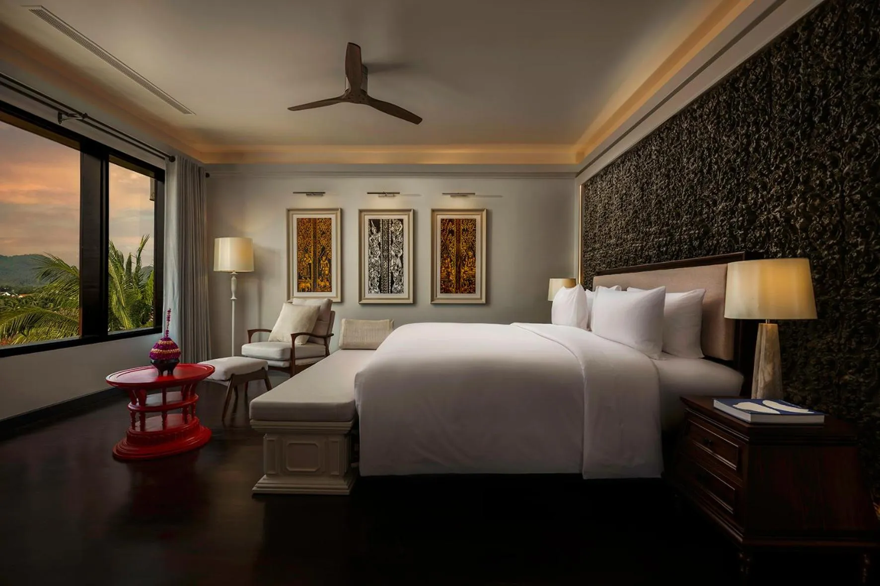 Photo of the whole room in Hotel Kiridara Luang Prabang