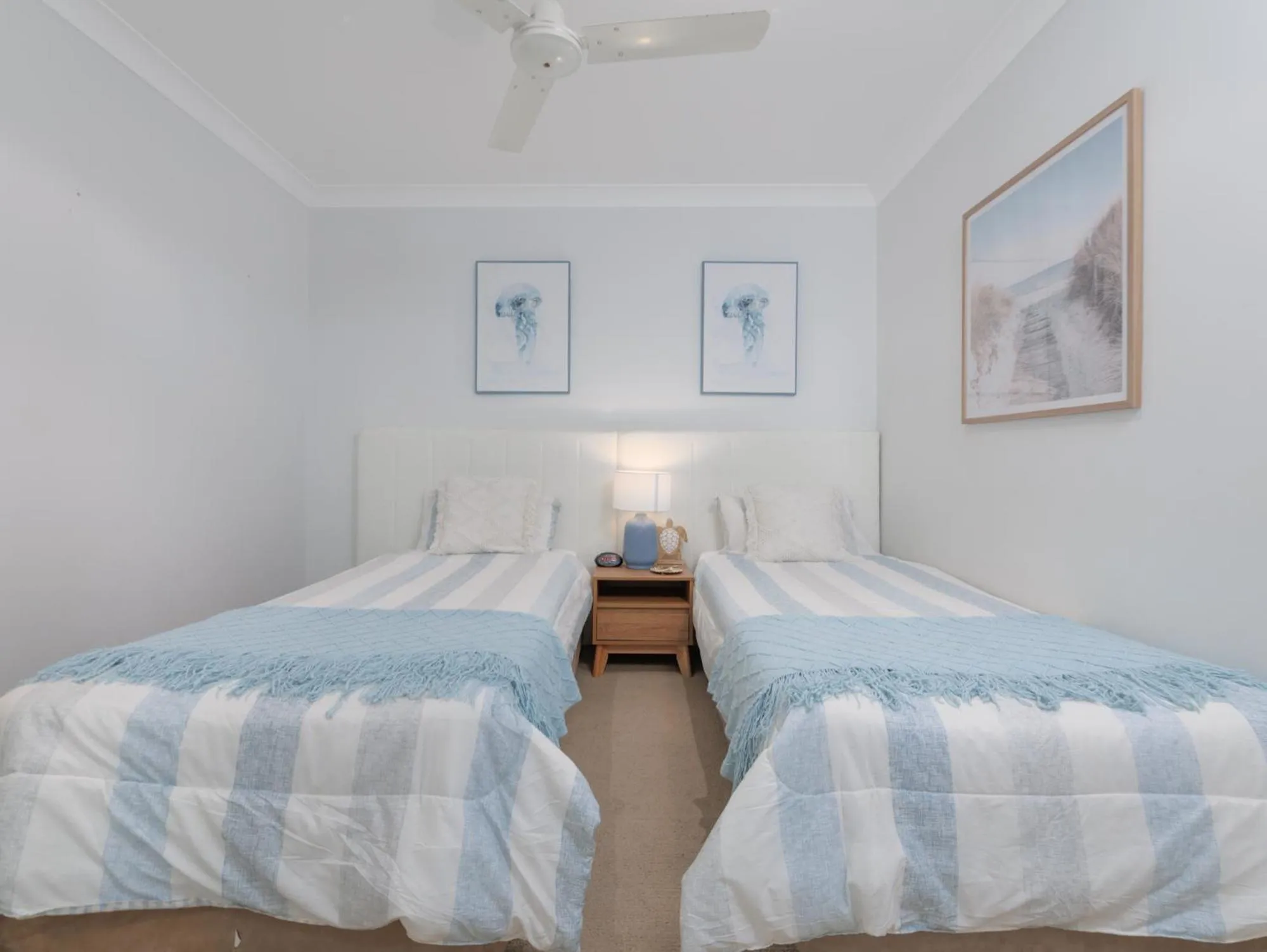 Bedroom, Bed in Koola Beach Apartments Bargara