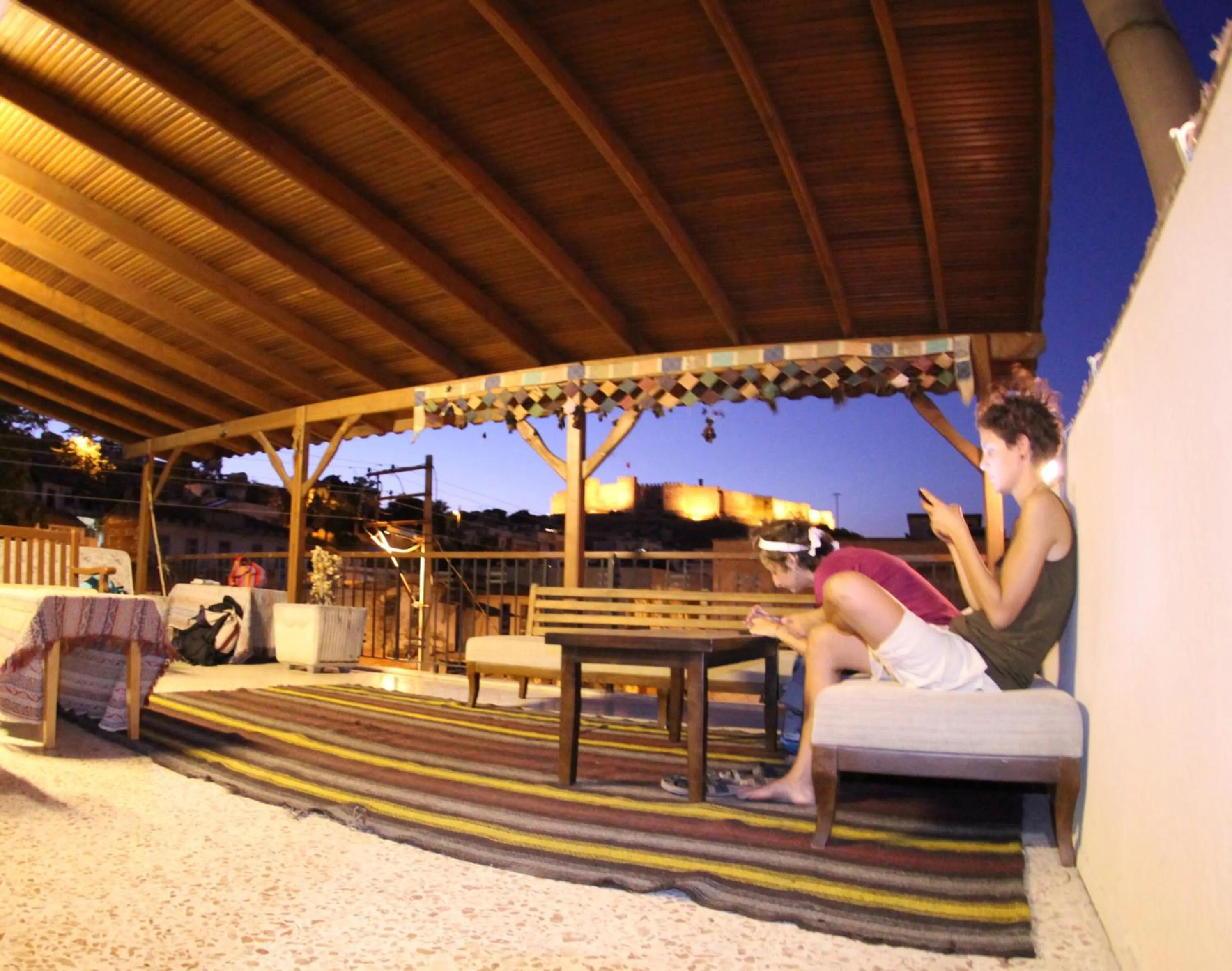 Balcony/Terrace in Tuncay Pension