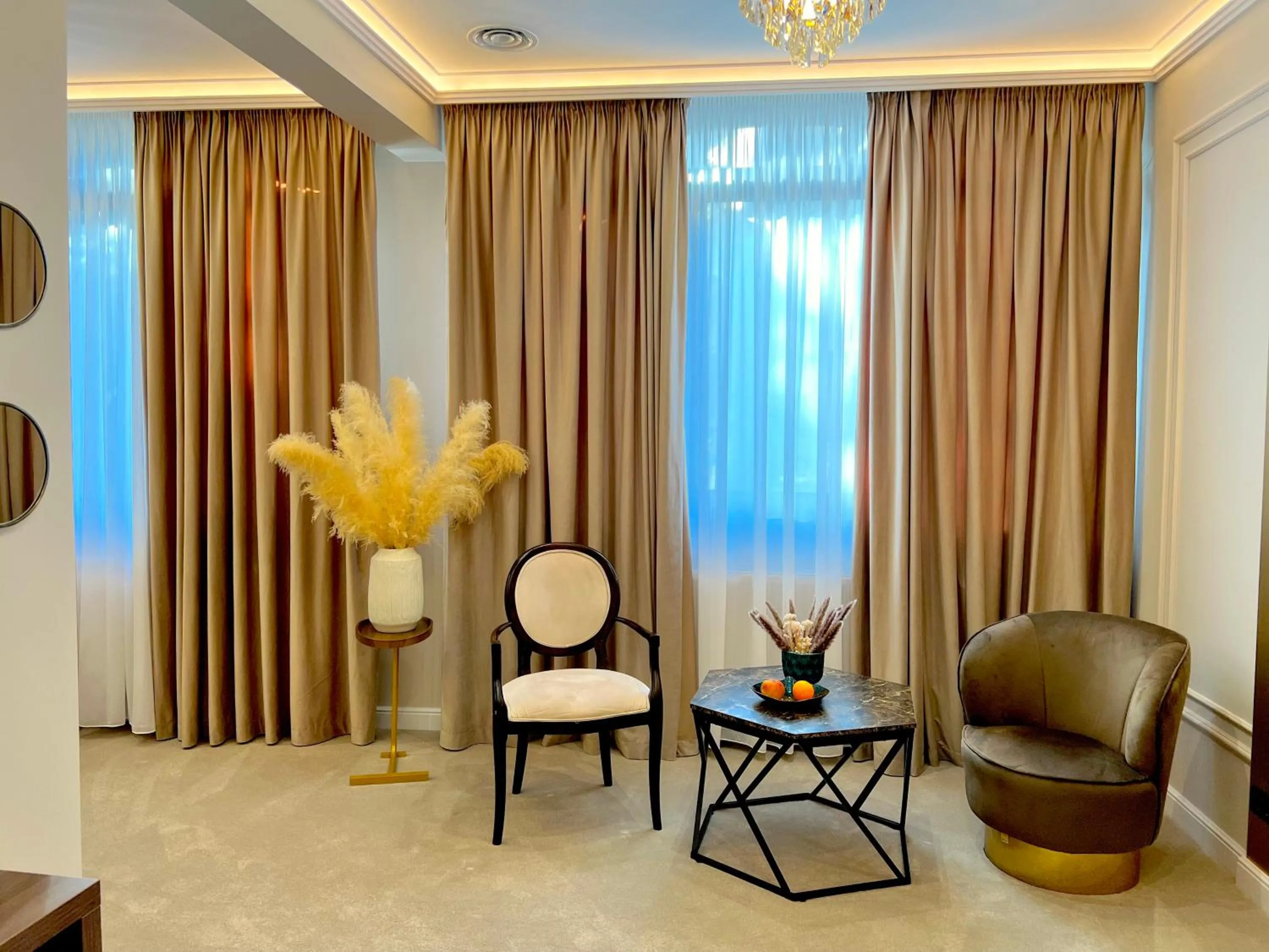 Living room in Hotel 5 Continents