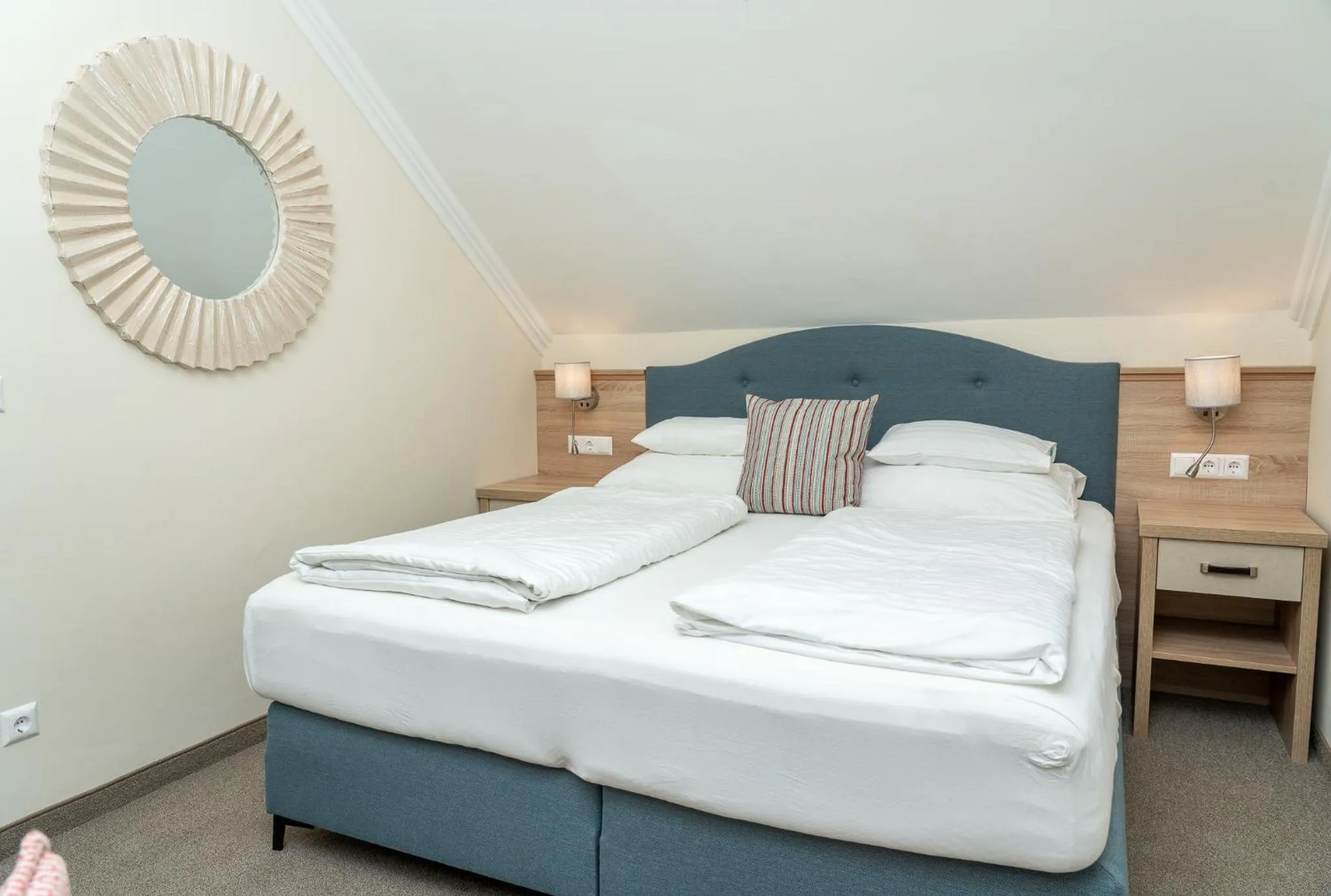 Bed in Inselhotel Faakersee